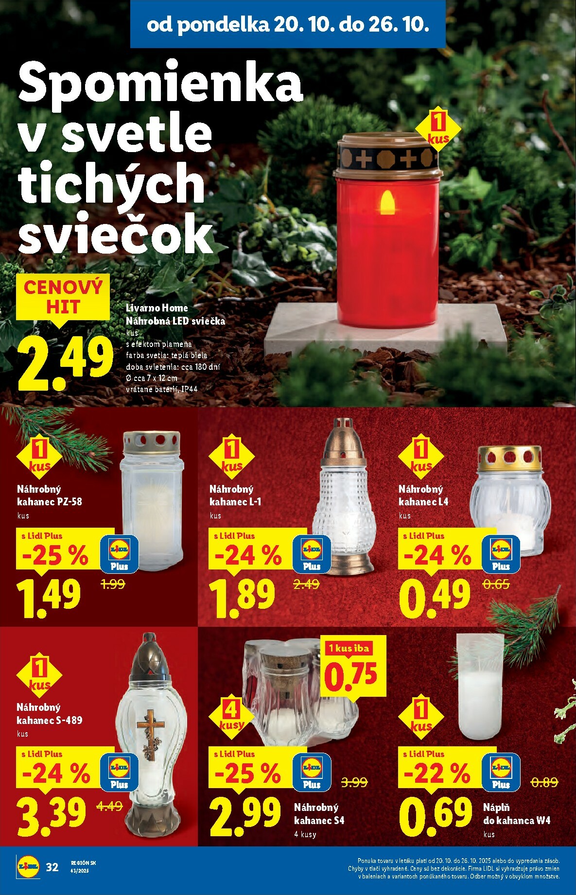 lidl - Leták Lidl platný od 20.10. do 26.10. - page: 48 lidl - Leták Lidl platný od 20.10. do 26.10. - page: 48