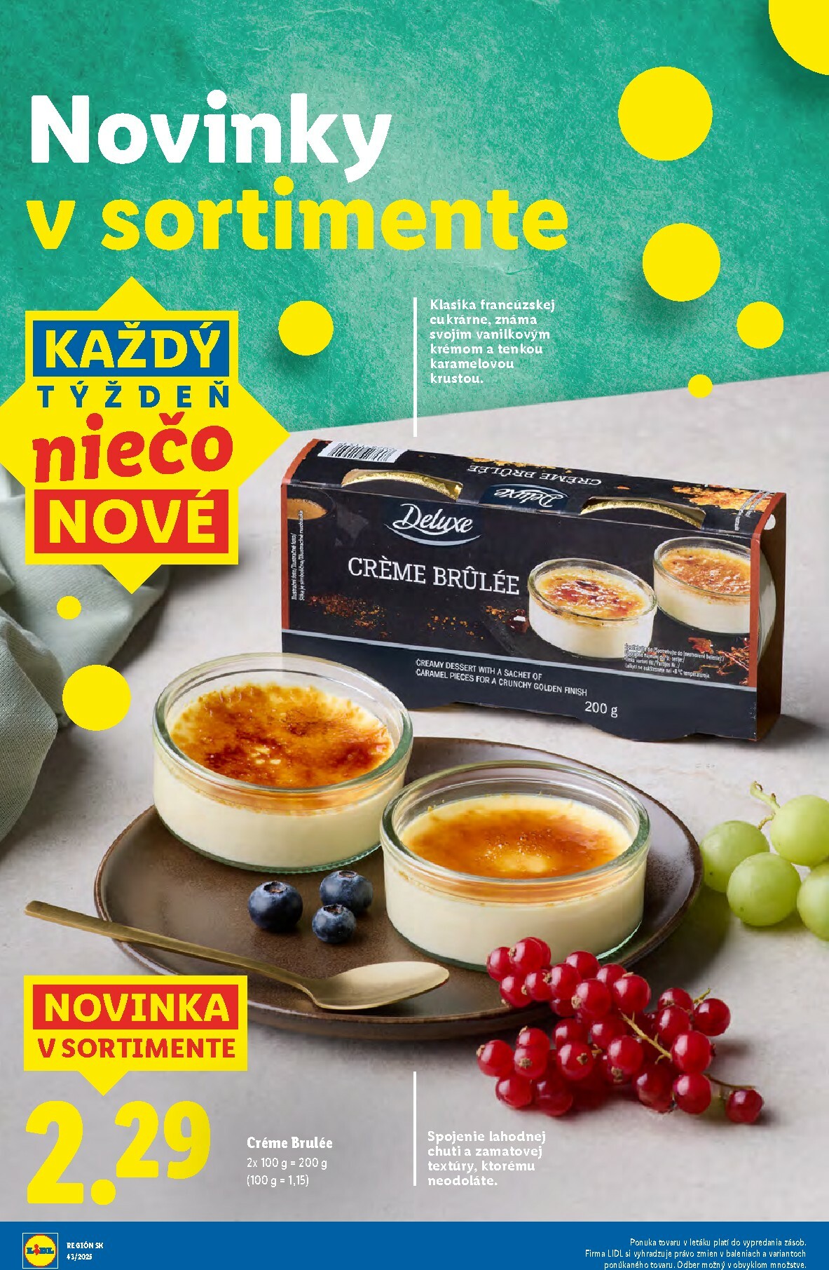 lidl - Leták Lidl platný od 20.10. do 26.10. - page: 34 lidl - Leták Lidl platný od 20.10. do 26.10. - page: 34