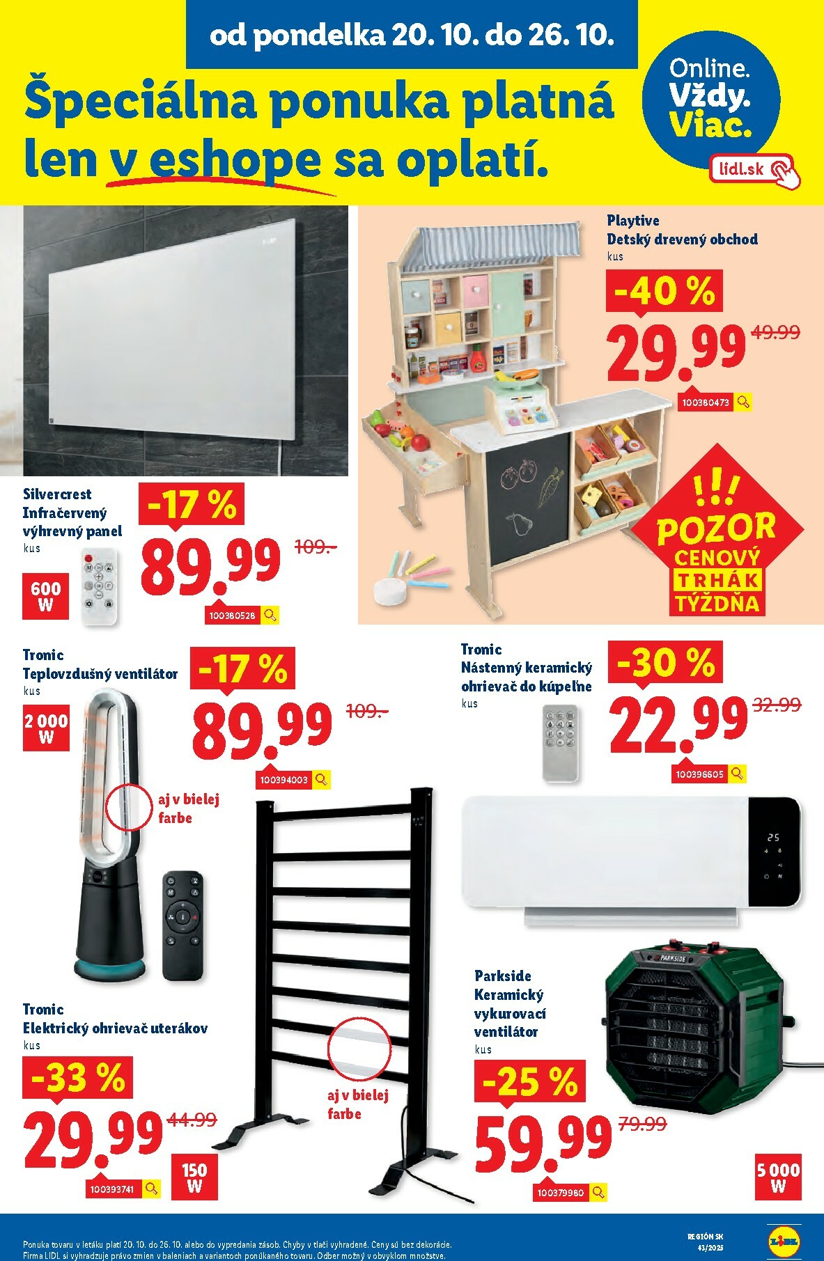 lidl - Leták Lidl platný od 20.10. do 26.10. - page: 64 lidl - Leták Lidl platný od 20.10. do 26.10. - page: 64