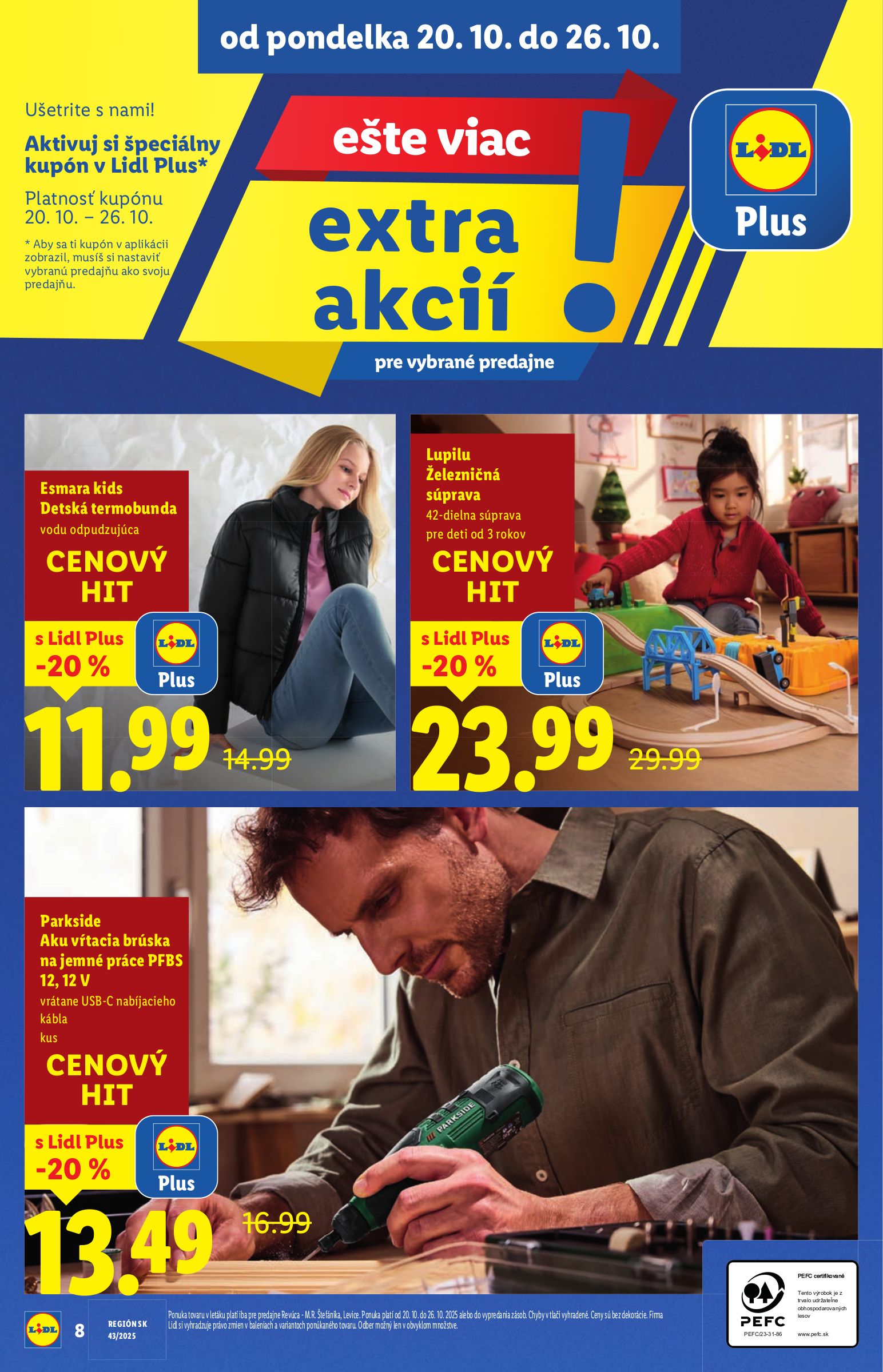 lidl - Leták Lidl - Špeciálne akcie - vybrané predajne platný od 20.10. do 26.10. - page: 10