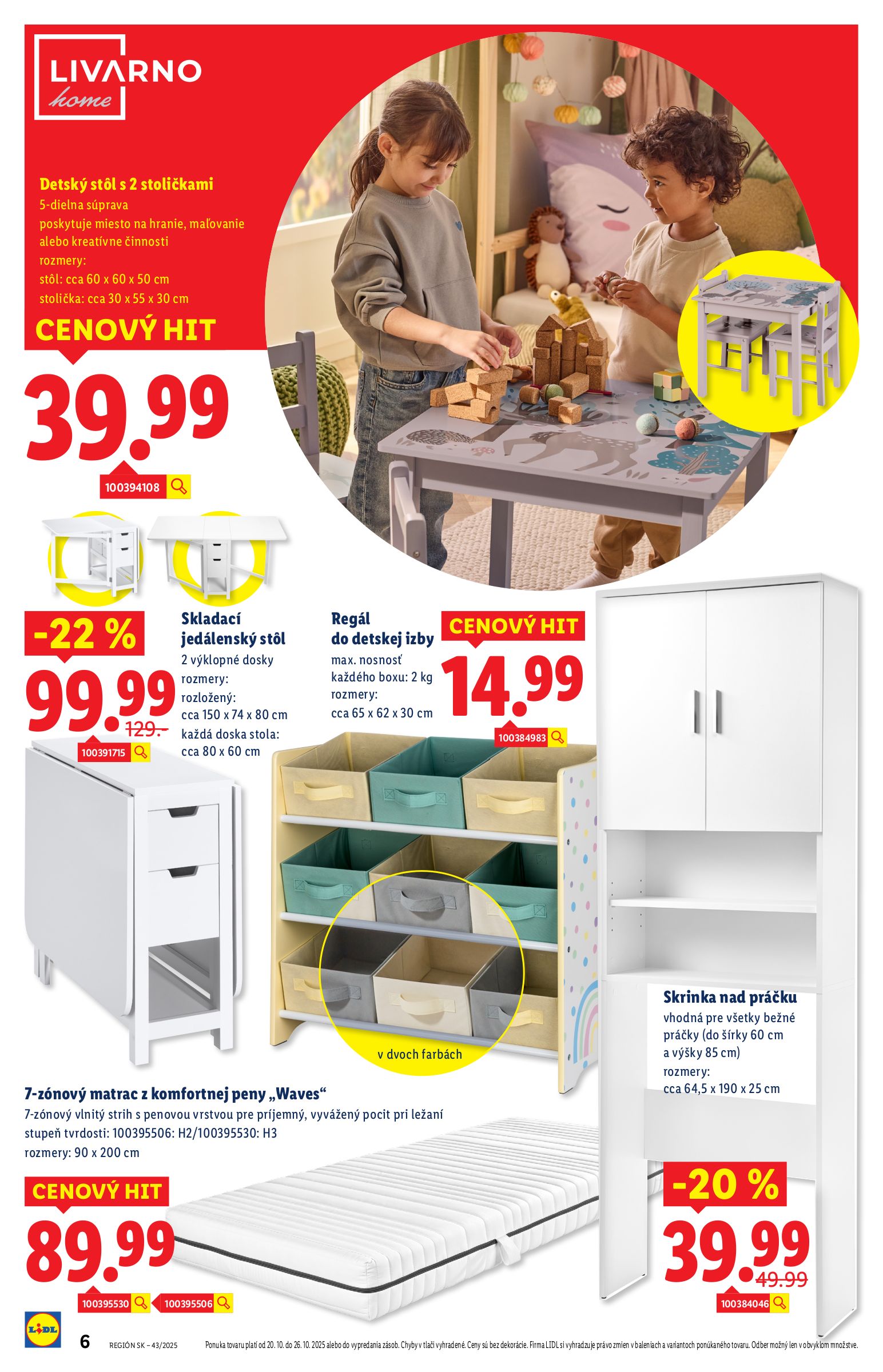 lidl - Leták Lidl.sk platný od 20.10. do 26.10. - page: 6