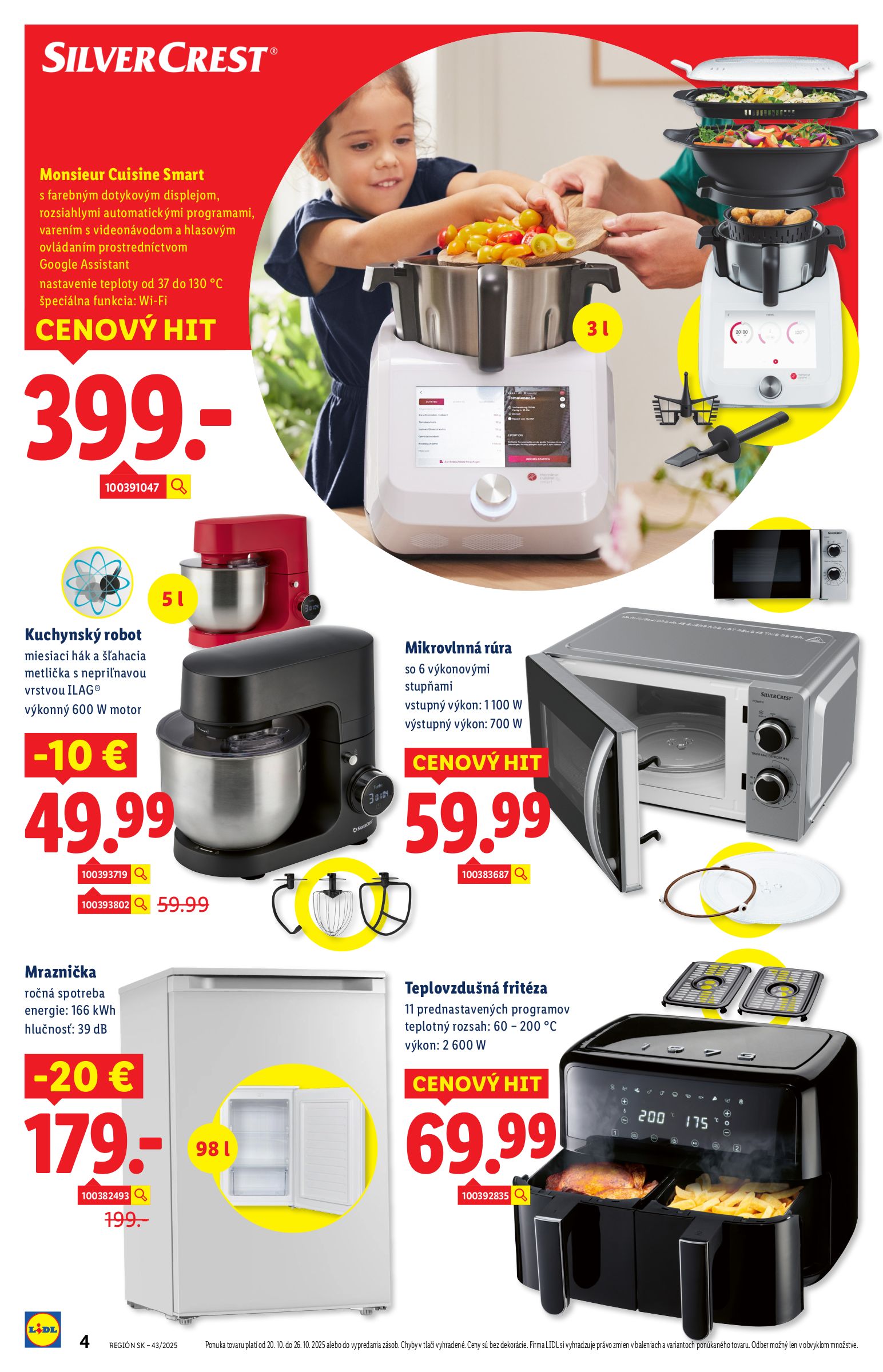 lidl - Leták Lidl.sk platný od 20.10. do 26.10. - page: 4