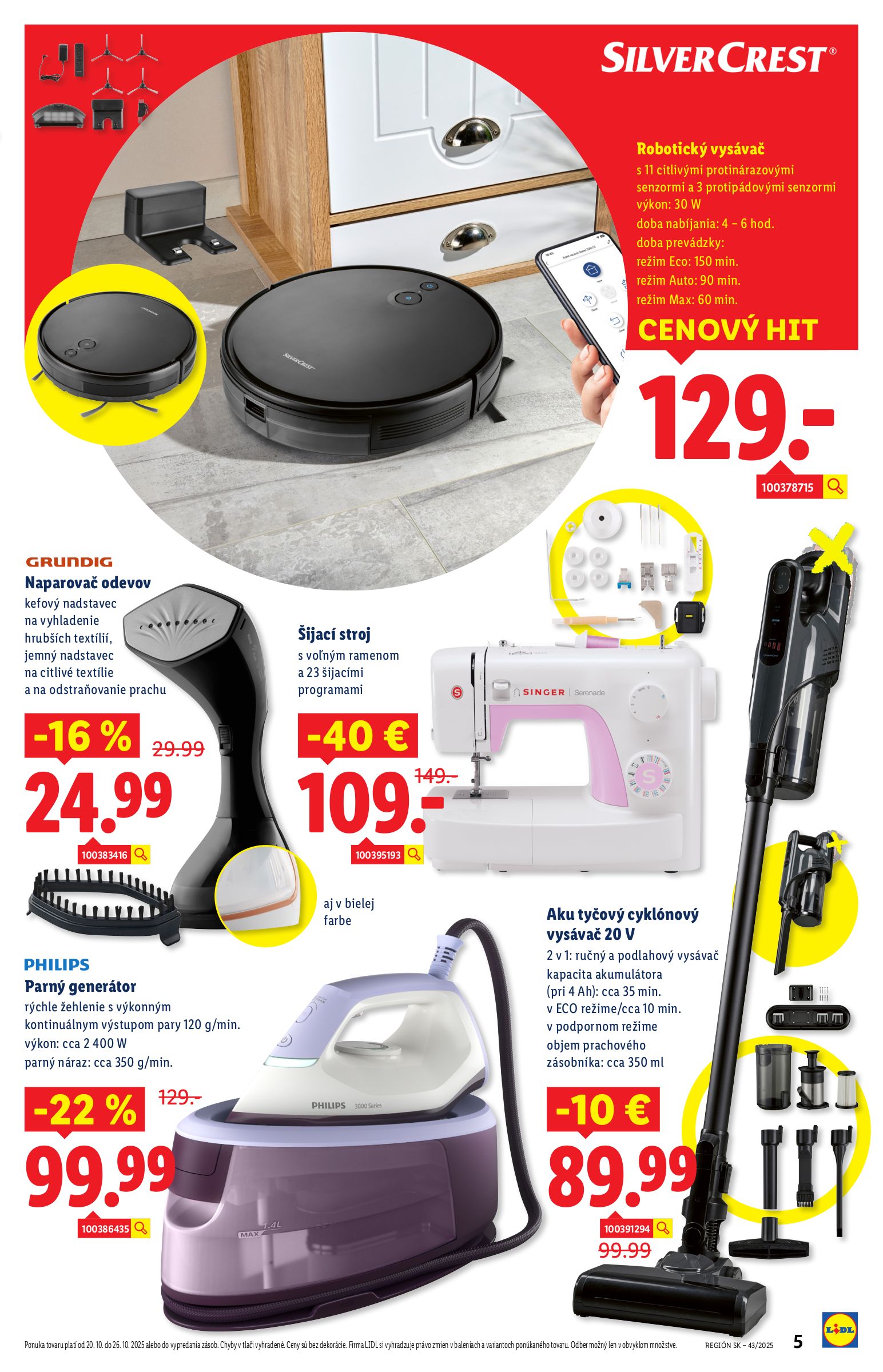 lidl - Leták Lidl.sk platný od 20.10. do 26.10. - page: 5