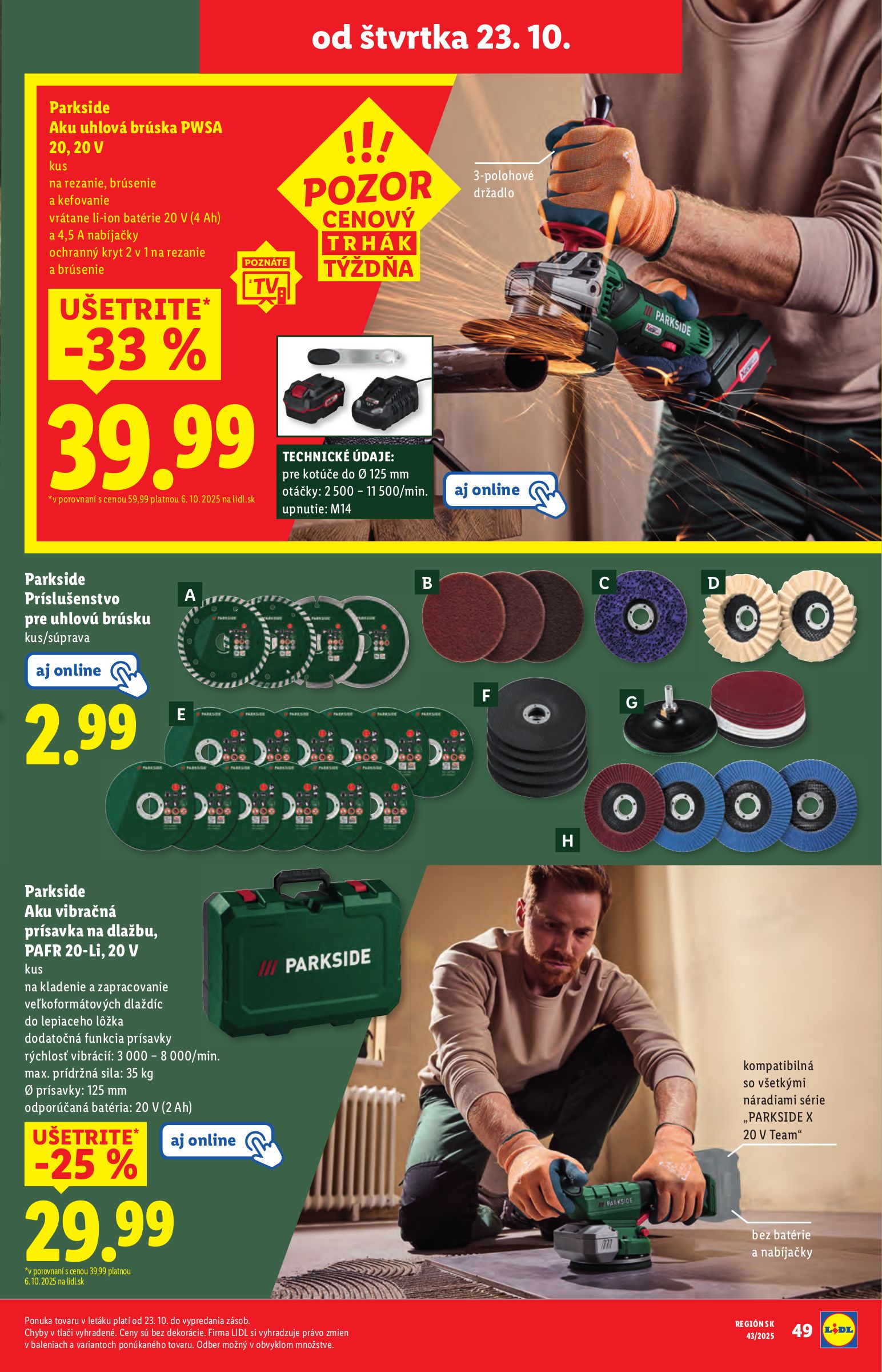 lidl - Leták Lidl platný od 23.10. do 26.10. - page: 31 lidl - Leták Lidl platný od 23.10. do 26.10. - page: 31