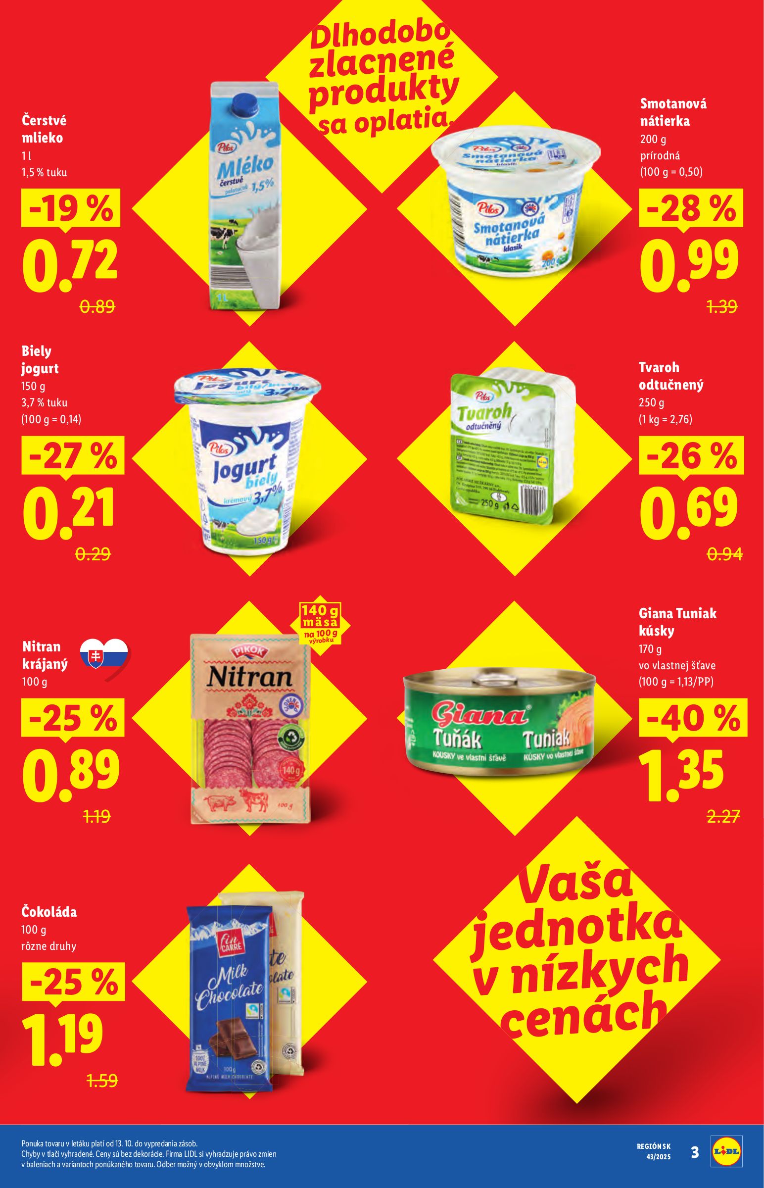 lidl - Leták Lidl platný od 23.10. do 26.10. - page: 3 lidl - Leták Lidl platný od 23.10. do 26.10. - page: 3
