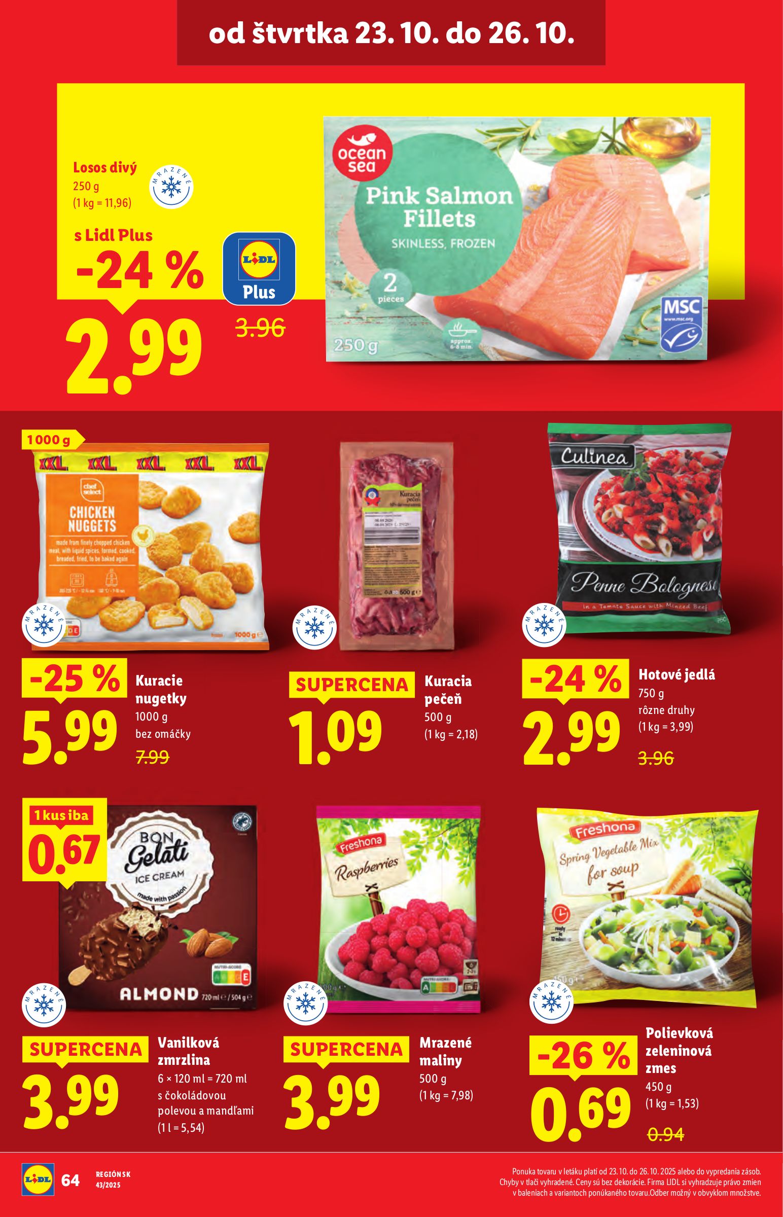 lidl - Leták Lidl platný od 23.10. do 26.10. - page: 22 lidl - Leták Lidl platný od 23.10. do 26.10. - page: 22
