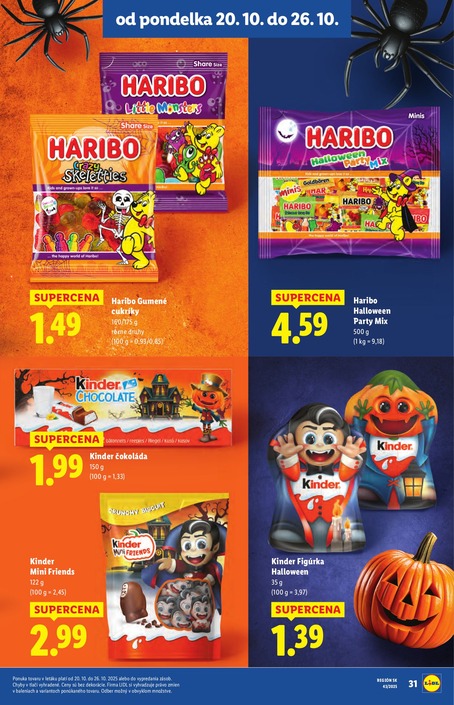 lidl - Leták Lidl platný od 23.10. do 26.10. - page: 78 lidl - Leták Lidl platný od 23.10. do 26.10. - page: 78