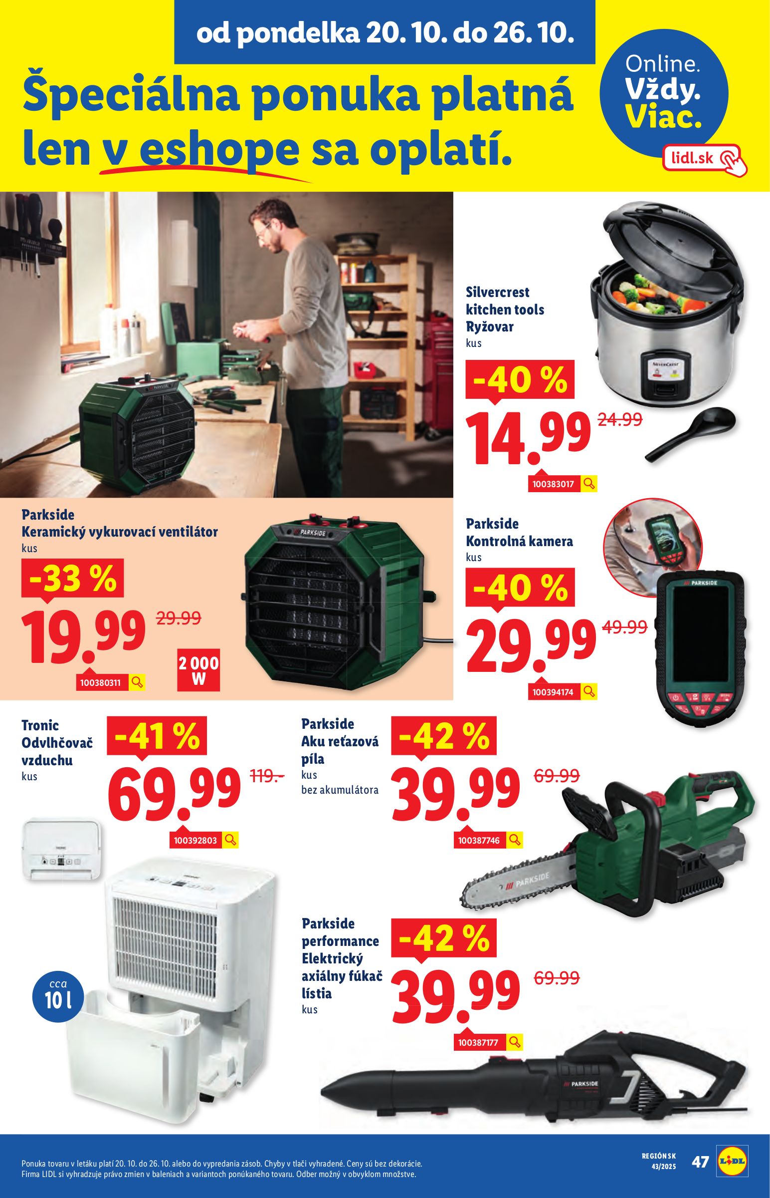 lidl - Leták Lidl platný od 23.10. do 26.10. - page: 95 lidl - Leták Lidl platný od 23.10. do 26.10. - page: 95