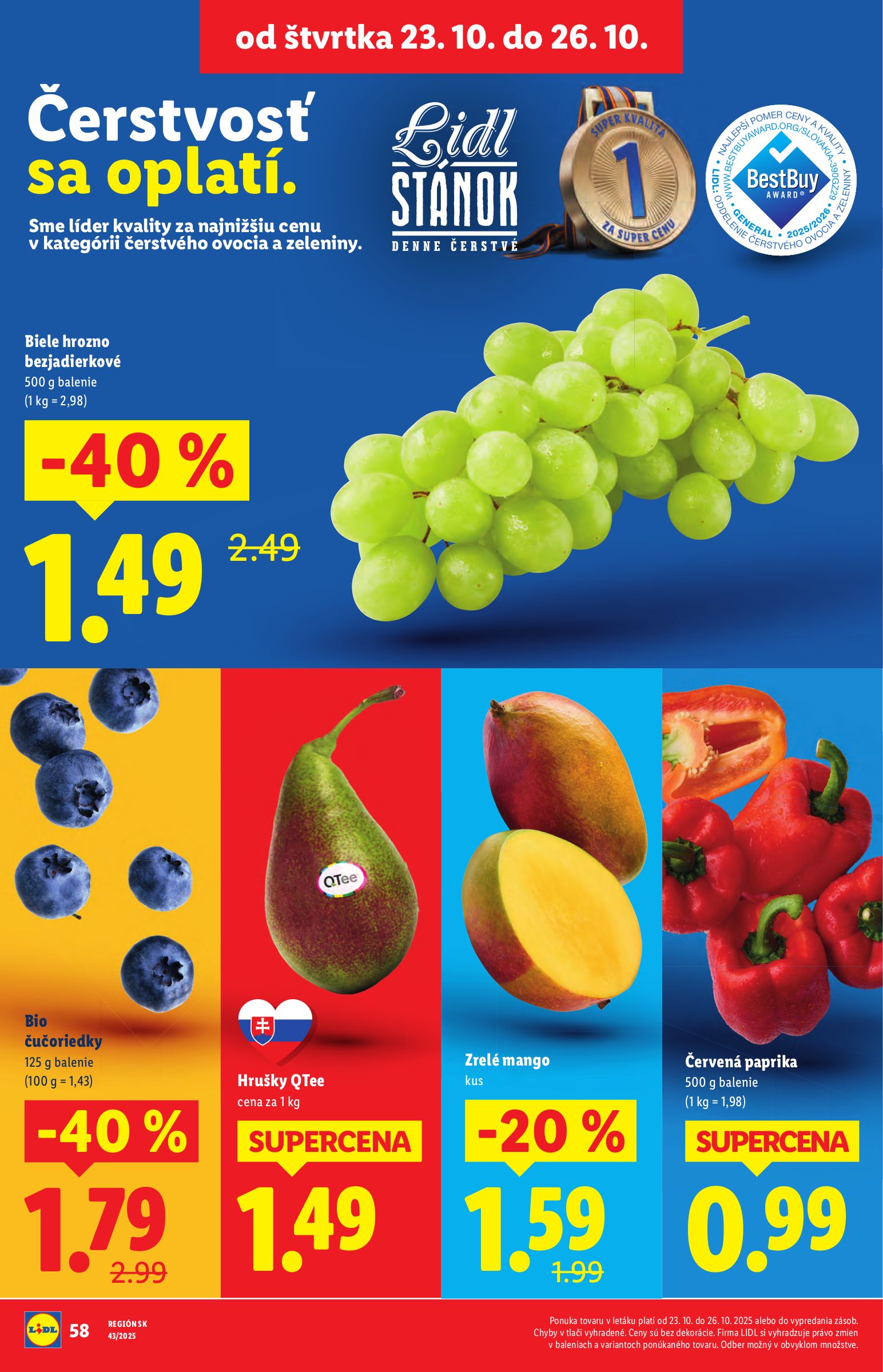 lidl - Leták Lidl platný od 23.10. do 26.10. - page: 14 lidl - Leták Lidl platný od 23.10. do 26.10. - page: 14