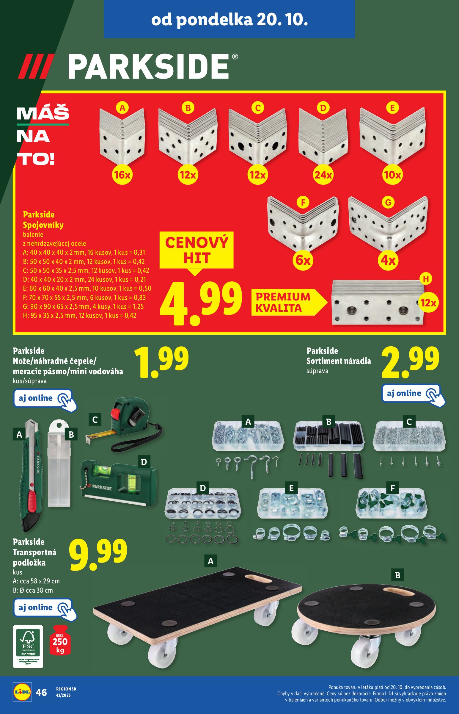lidl - Leták Lidl platný od 23.10. do 26.10. - page: 94 lidl - Leták Lidl platný od 23.10. do 26.10. - page: 94