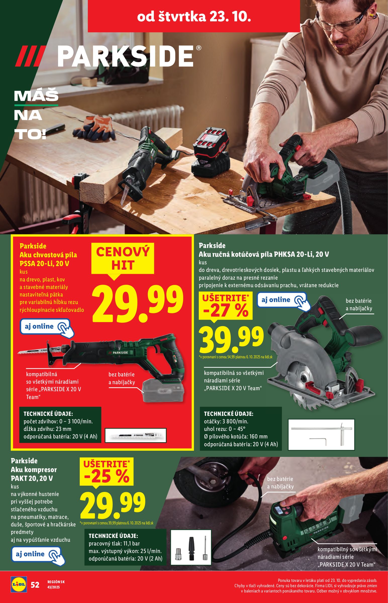 lidl - Leták Lidl platný od 23.10. do 26.10. - page: 34 lidl - Leták Lidl platný od 23.10. do 26.10. - page: 34