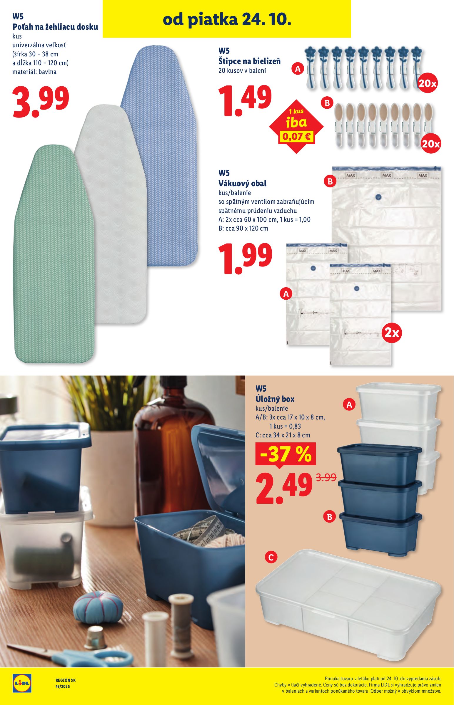 lidl - Leták Lidl platný od 23.10. do 26.10. - page: 40 lidl - Leták Lidl platný od 23.10. do 26.10. - page: 40