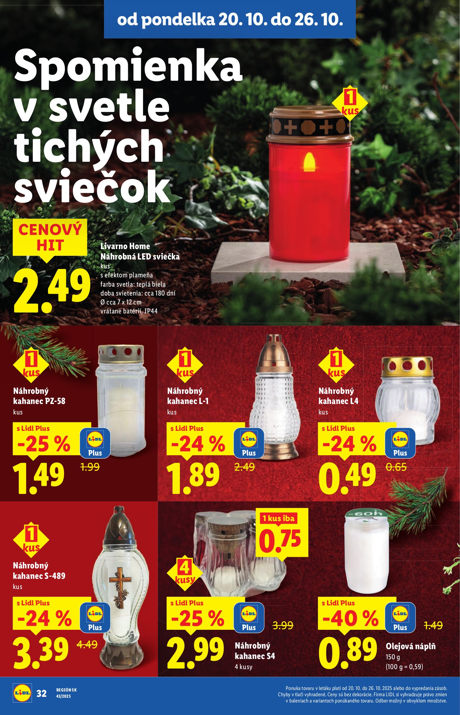lidl - Leták Lidl platný od 23.10. do 26.10. - page: 80 lidl - Leták Lidl platný od 23.10. do 26.10. - page: 80