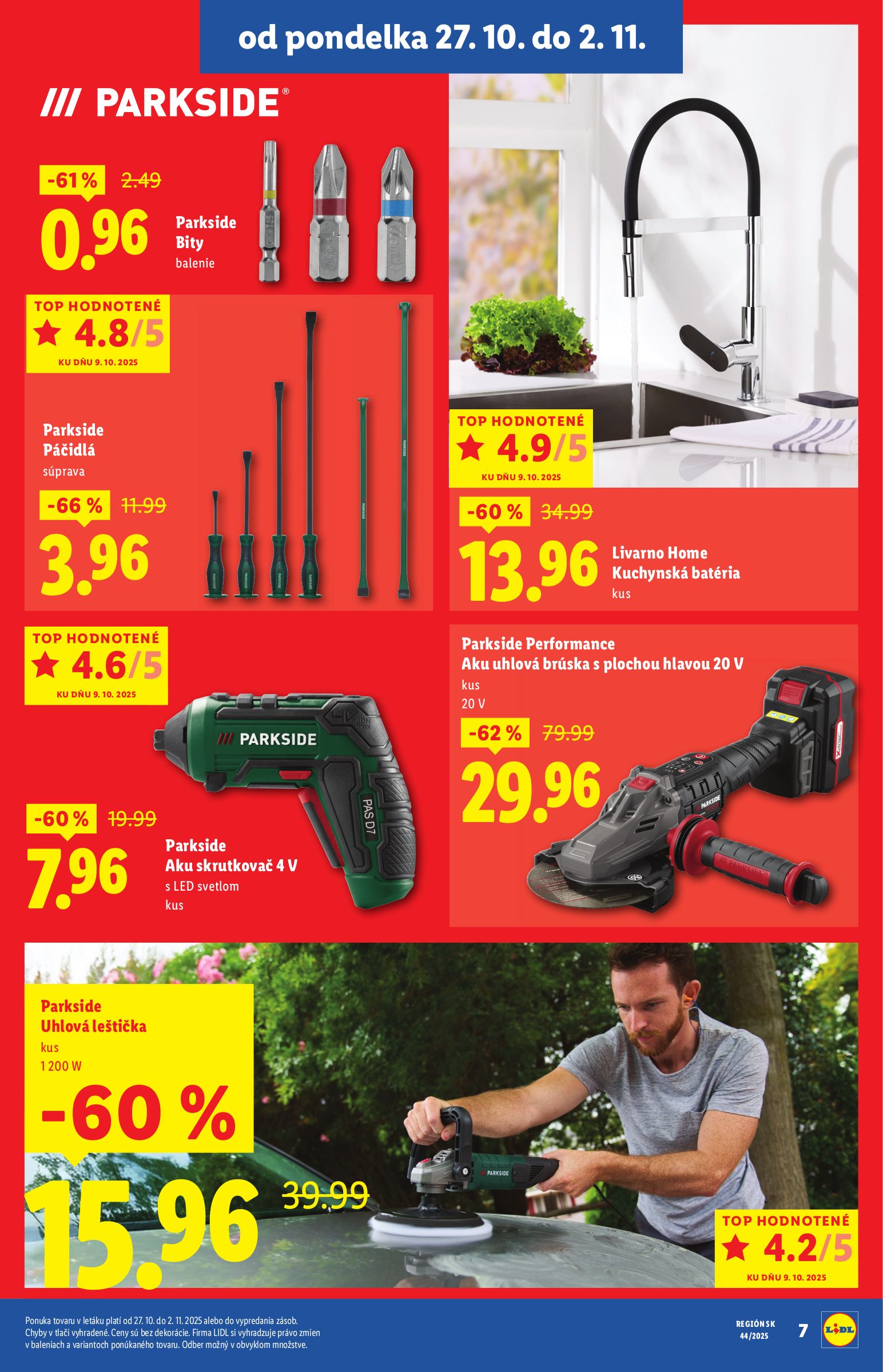 lidl - Leták Lidl - Špeciálne akcie - vybrané predajne platný od 27.10. do 02.11. - page: 9