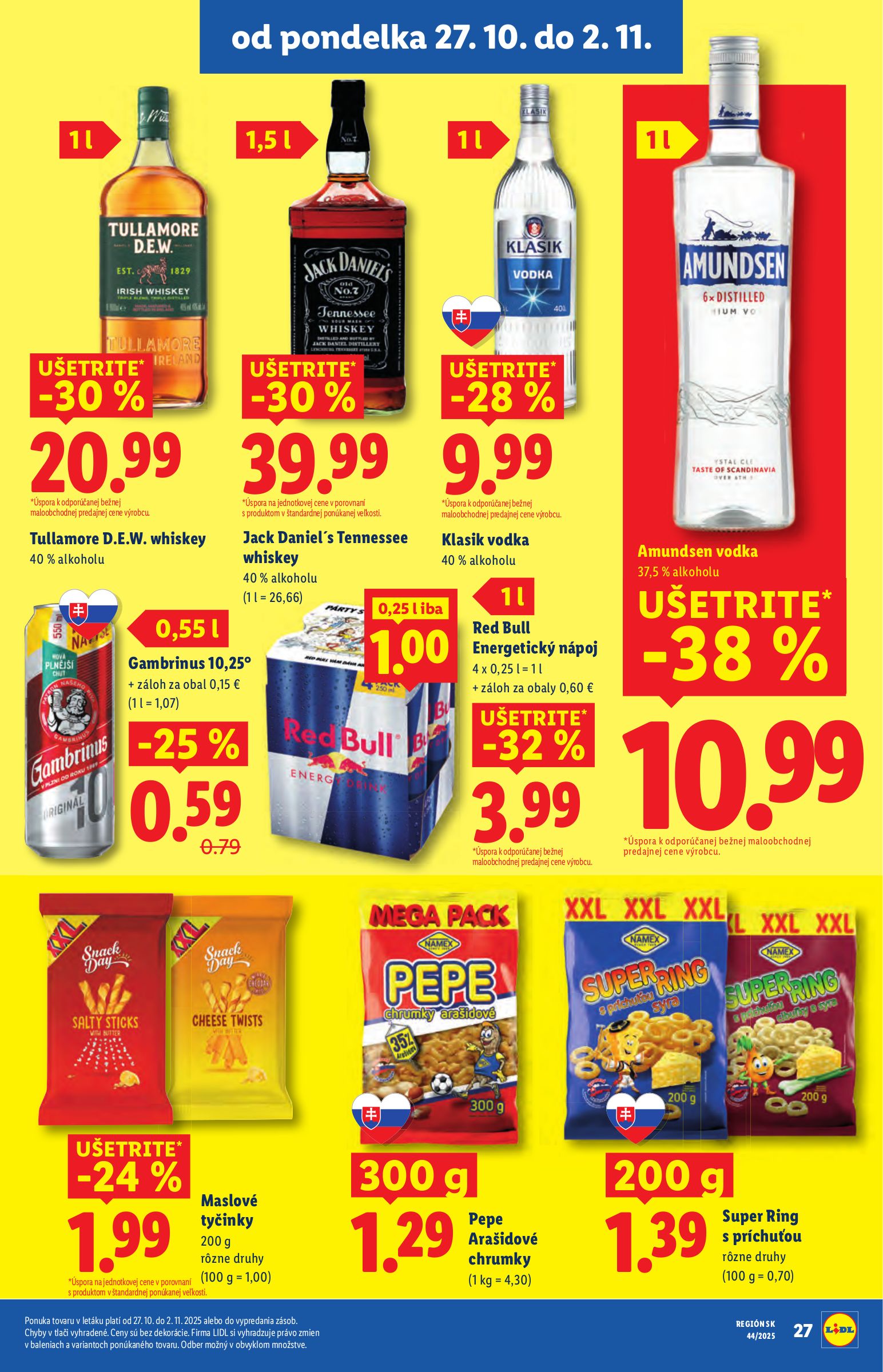lidl - Leták Lidl platný od 27.10. do 02.11. - page: 31 lidl - Leták Lidl platný od 27.10. do 02.11. - page: 31