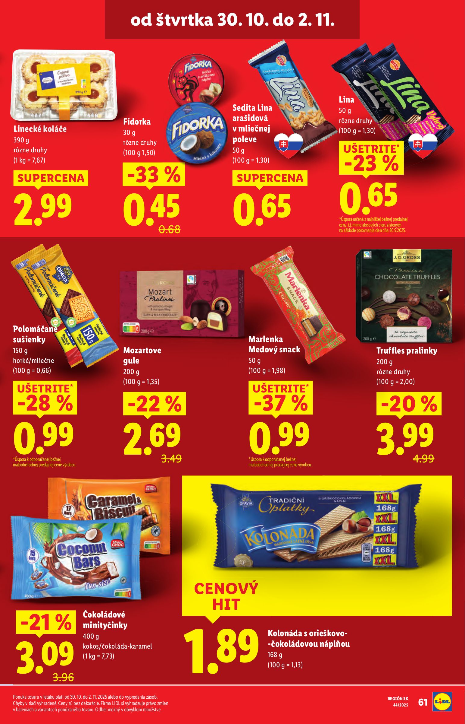 lidl - Leták Lidl platný od 27.10. do 02.11. - page: 69 lidl - Leták Lidl platný od 27.10. do 02.11. - page: 69