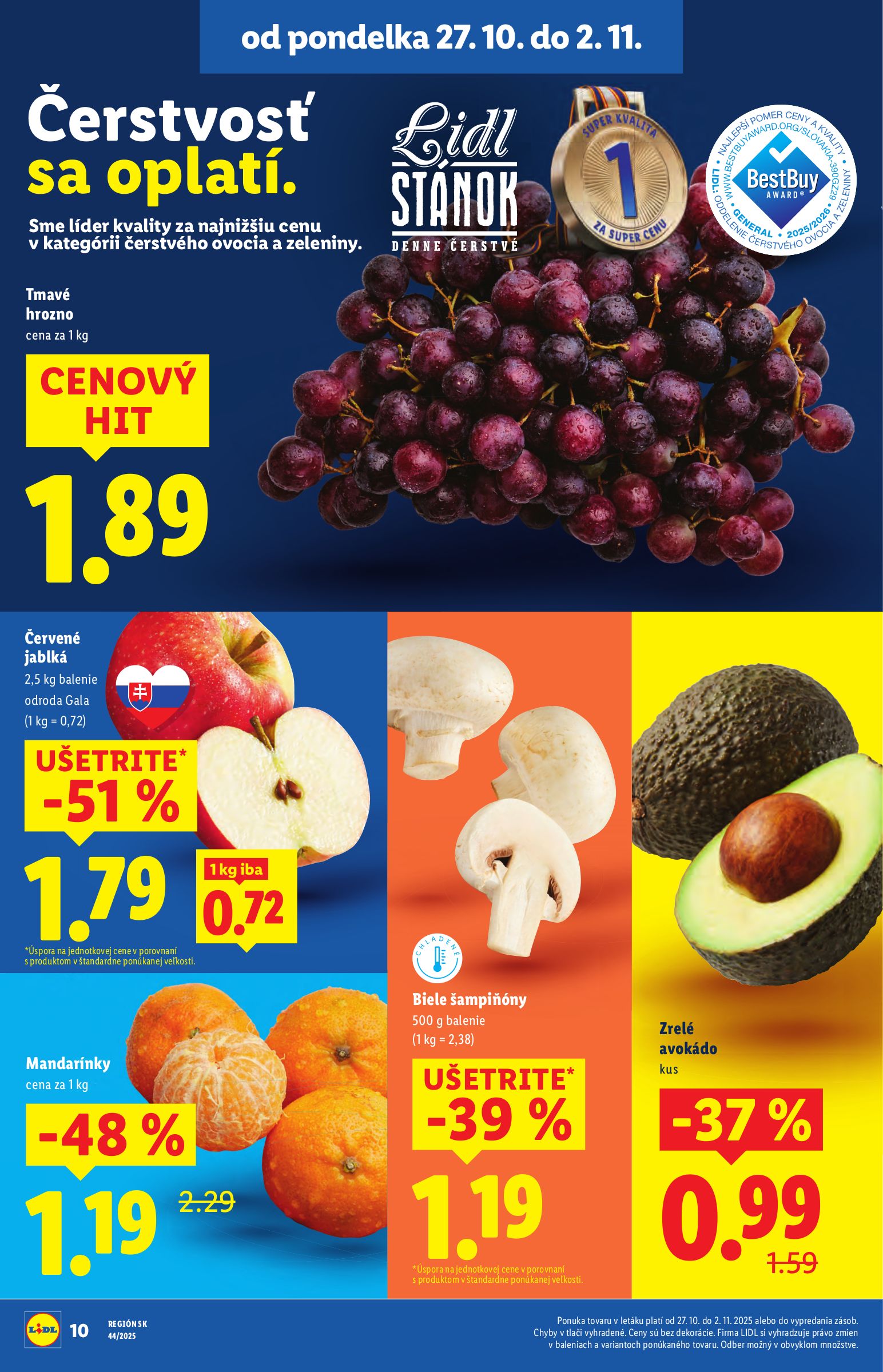 lidl - Leták Lidl platný od 27.10. do 02.11. - page: 12 lidl - Leták Lidl platný od 27.10. do 02.11. - page: 12