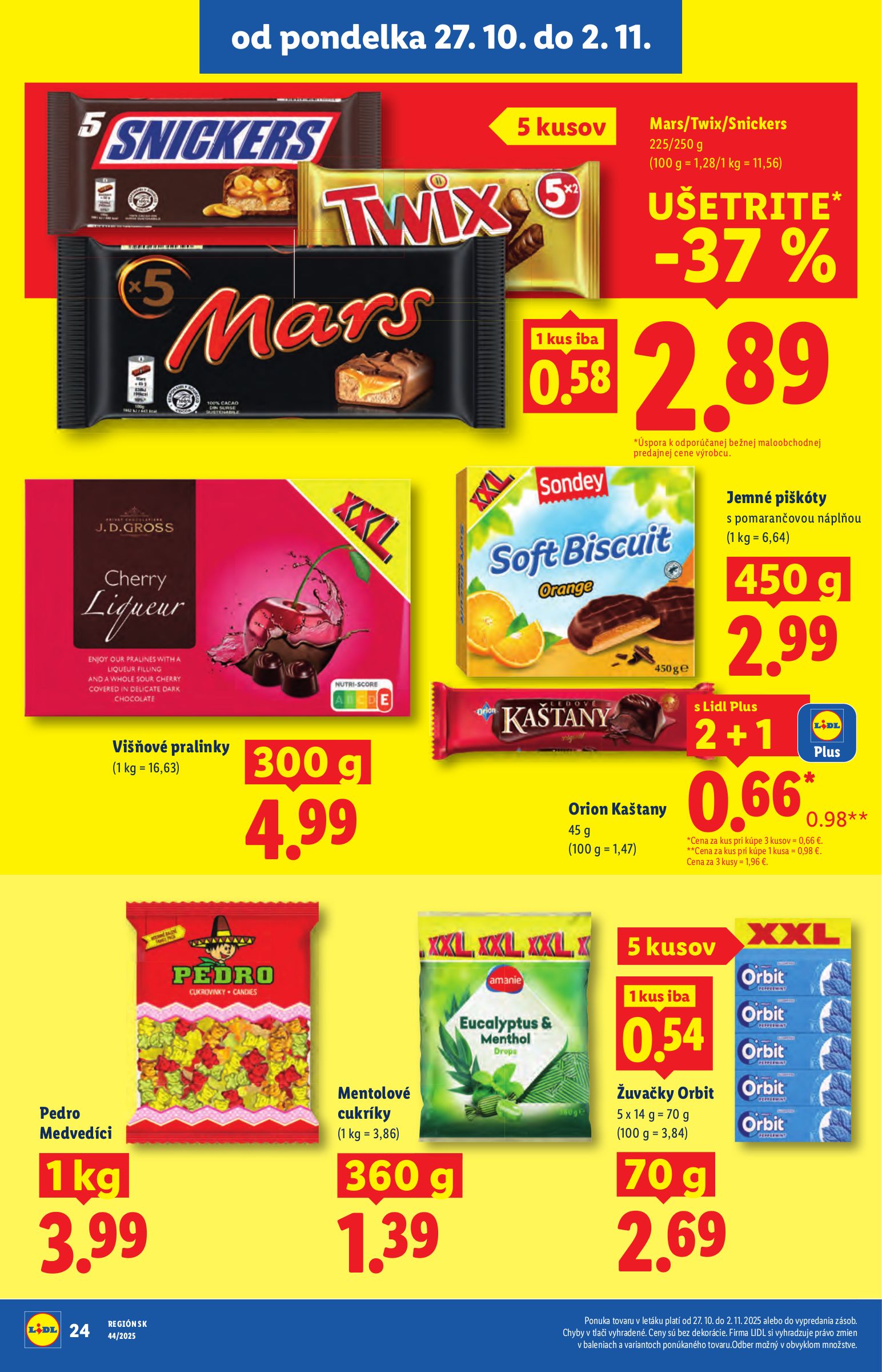 lidl - Leták Lidl platný od 30.10. do 02.11. - page: 64 lidl - Leták Lidl platný od 30.10. do 02.11. - page: 64