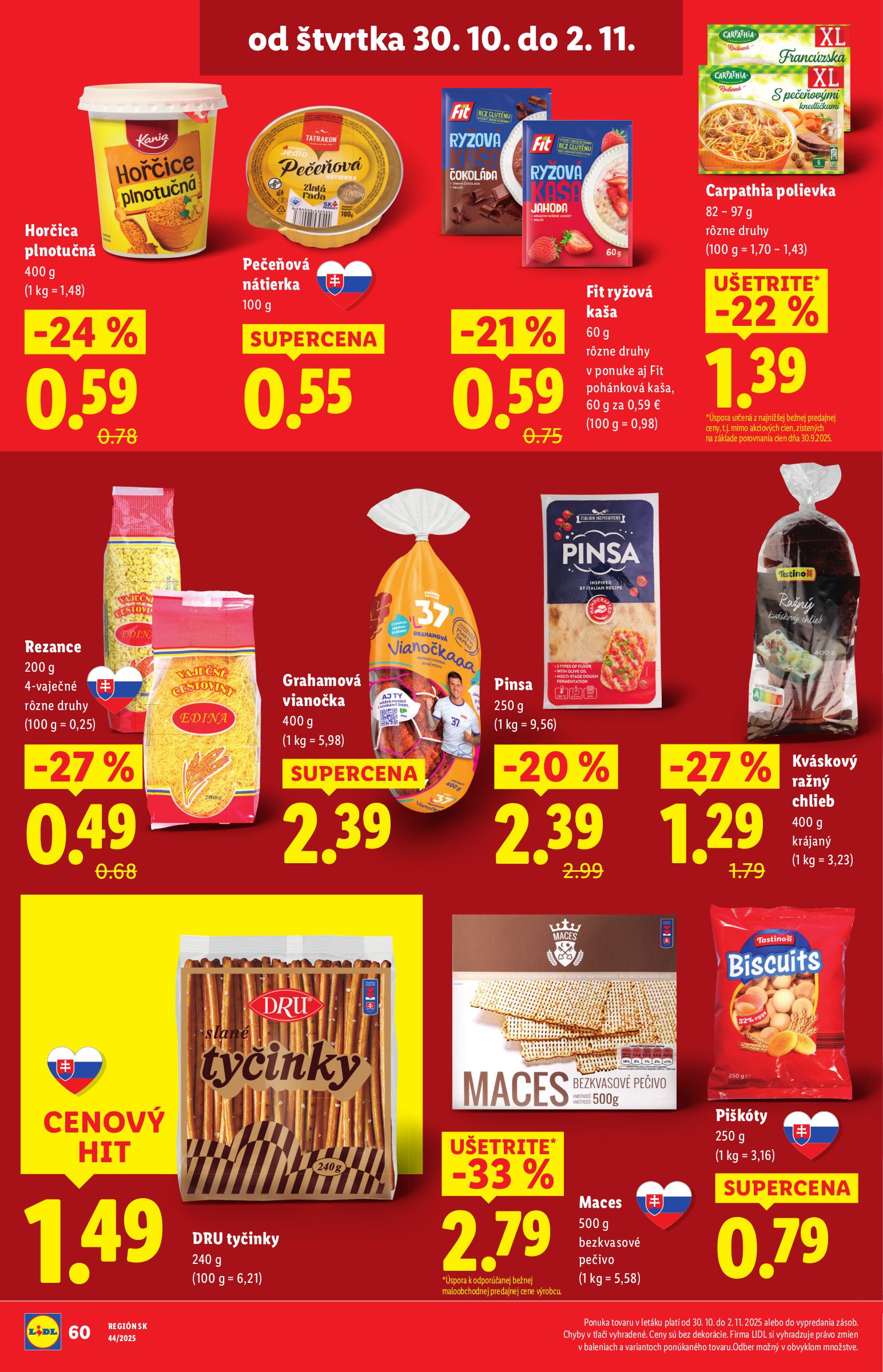 lidl - Leták Lidl platný od 30.10. do 02.11. - page: 22 lidl - Leták Lidl platný od 30.10. do 02.11. - page: 22
