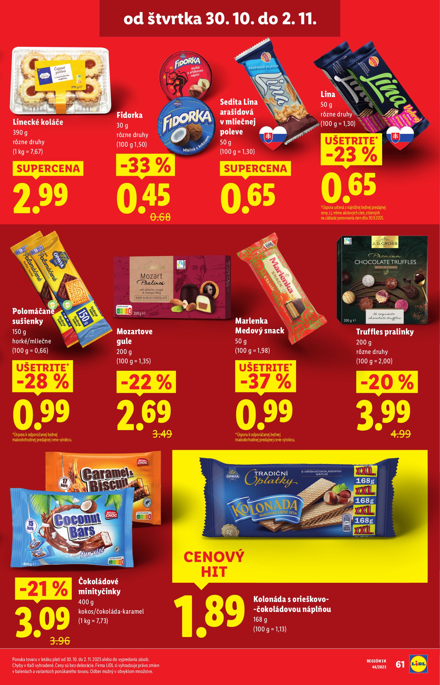 lidl - Leták Lidl platný od 30.10. do 02.11. - page: 23 lidl - Leták Lidl platný od 30.10. do 02.11. - page: 23