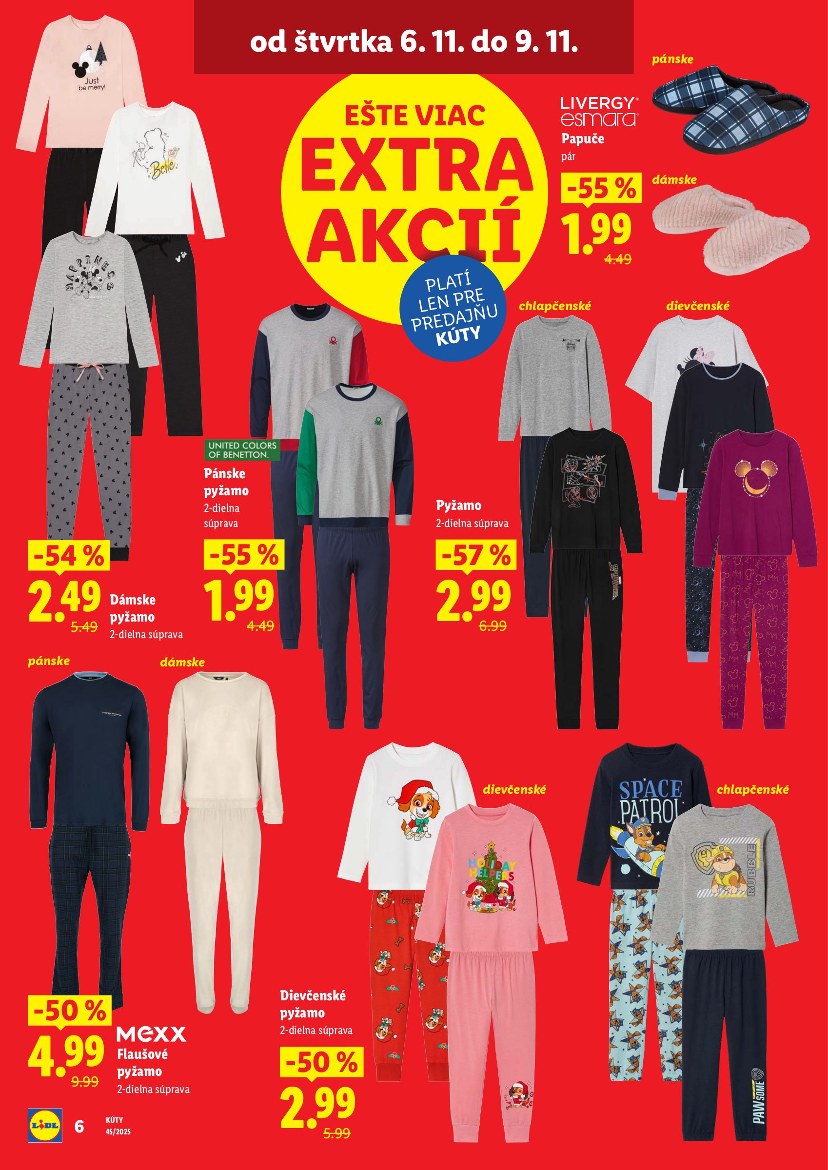 lidl - Leták Lidl - Nová predajňa v Kútoch platný od 06.11. do 09.11. - page: 6