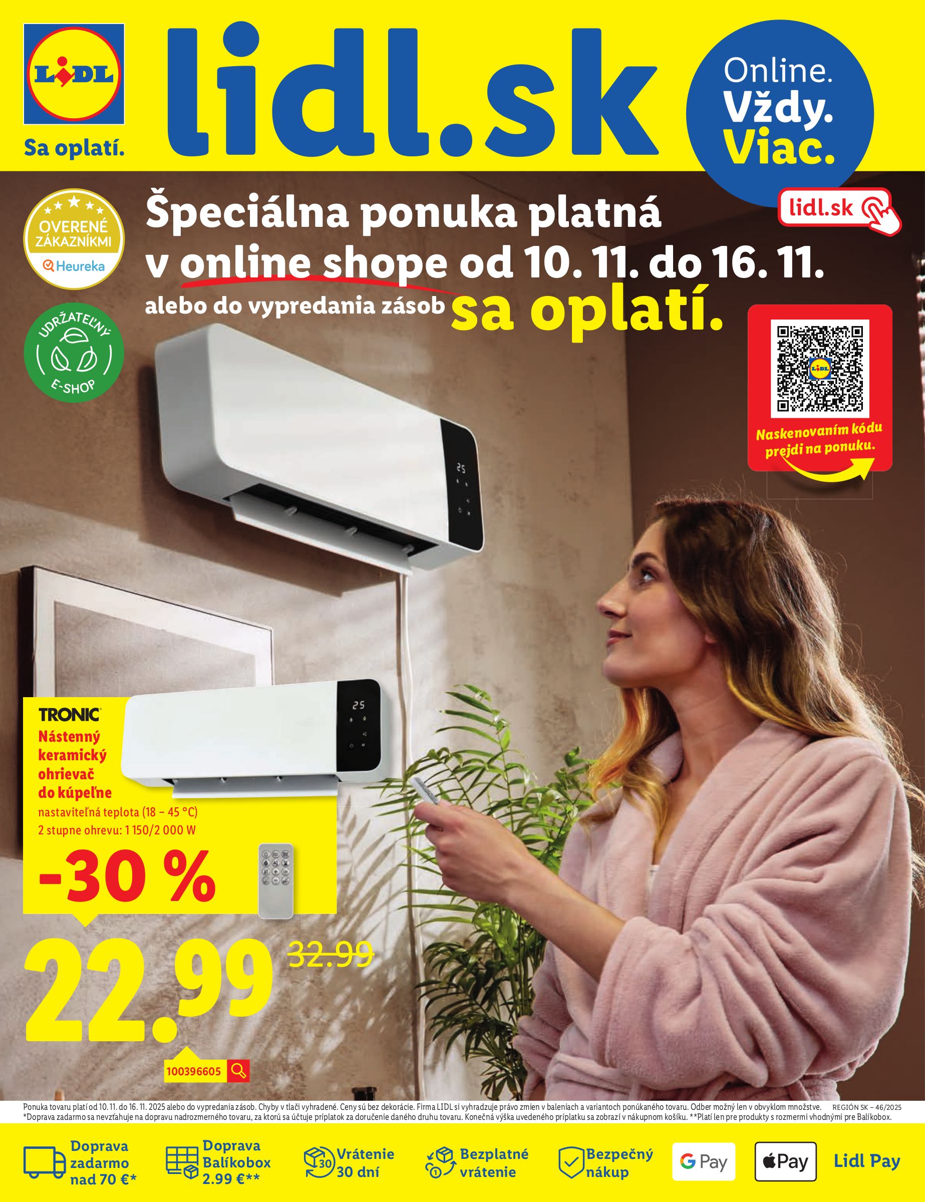 lidl - Leták Lidl.sk platný od 10.11. do 16.11.