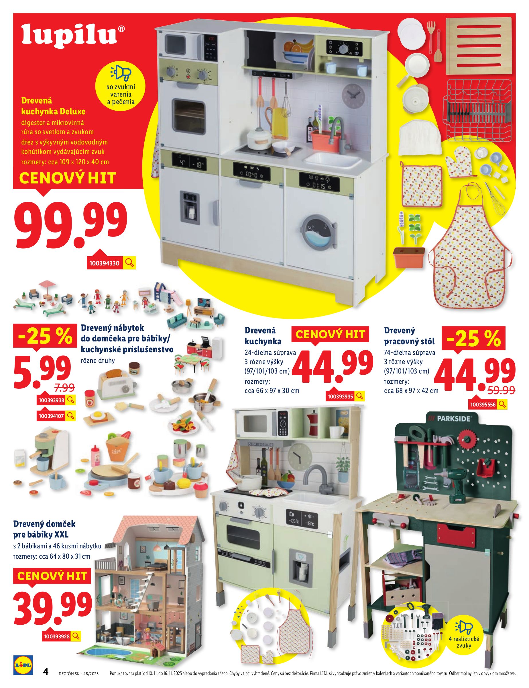 lidl - Leták Lidl.sk platný od 10.11. do 16.11. - page: 4