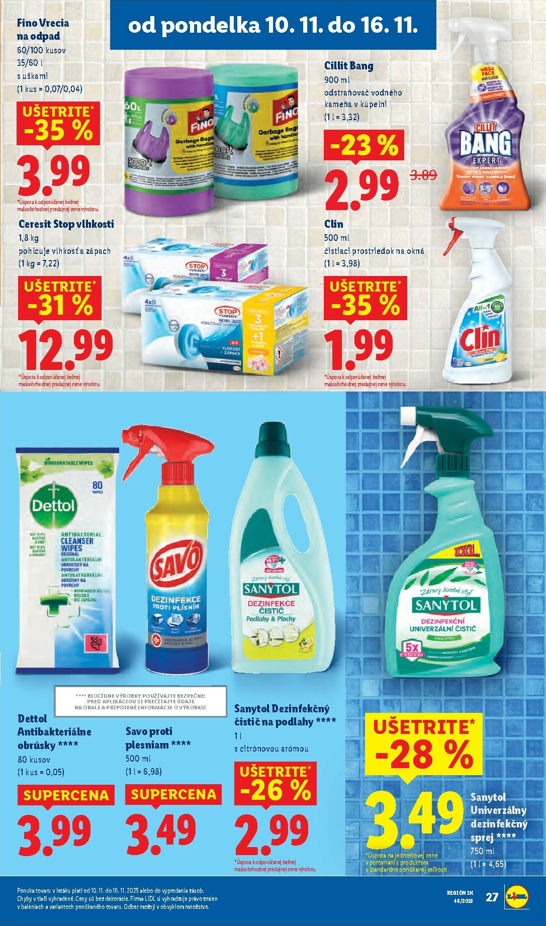 lidl - Leták Lidl platný od 10.11. do 16.11. - page: 45
