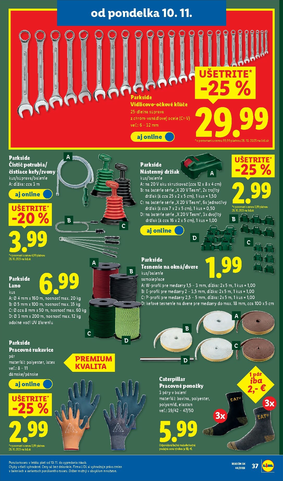 lidl - Leták Lidl platný od 10.11. do 16.11. - page: 61