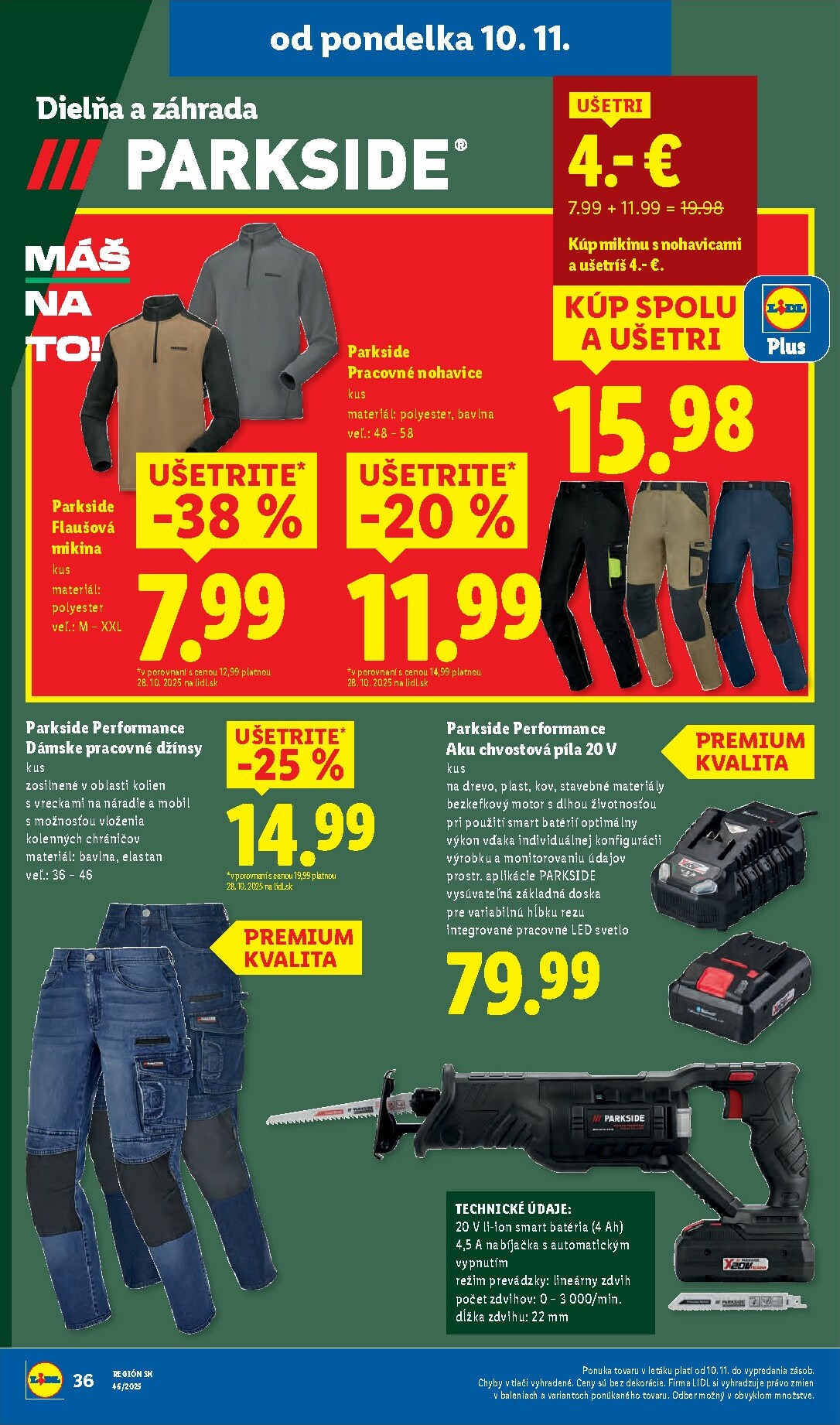 lidl - Leták Lidl platný od 10.11. do 16.11. - page: 60