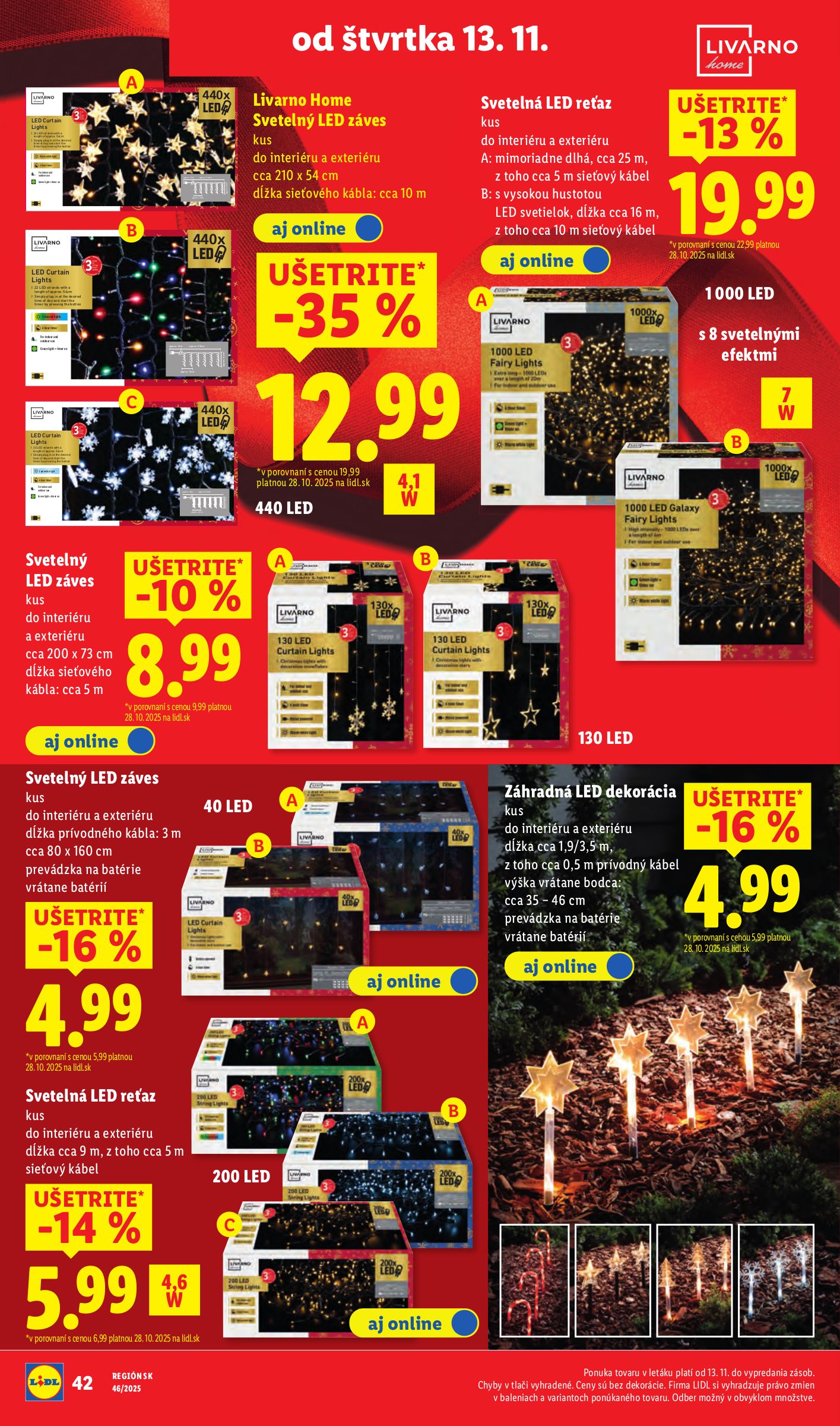 lidl - Leták Lidl platný od 13.11. do 16.11. - page: 38
