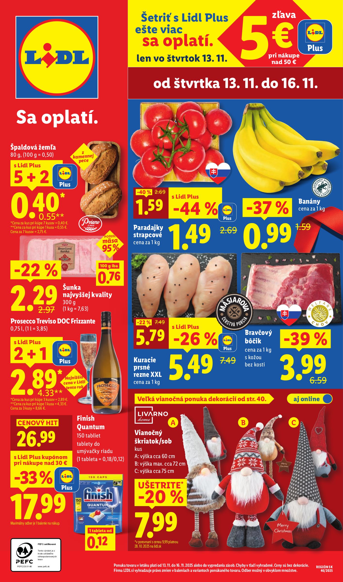 lidl - Leták Lidl platný od 13.11. do 16.11.