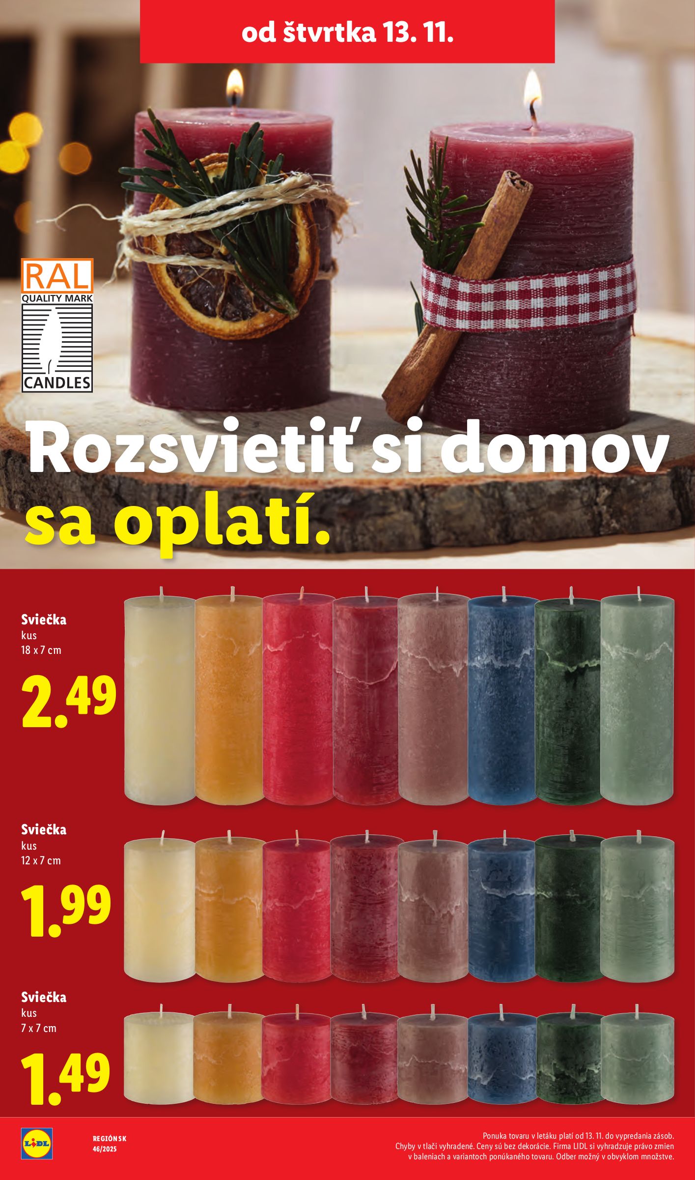 lidl - Leták Lidl platný od 13.11. do 16.11. - page: 47