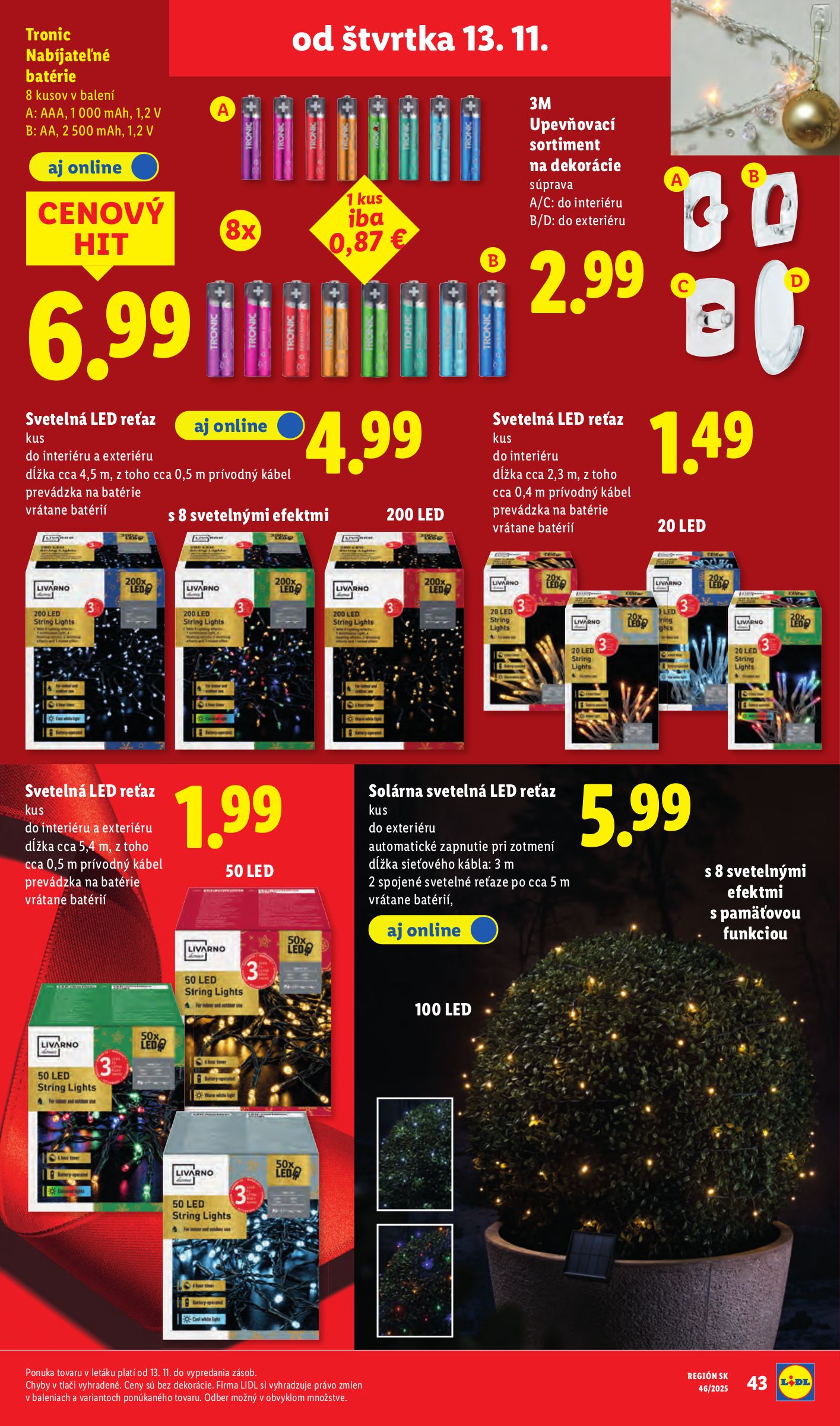 lidl - Leták Lidl platný od 13.11. do 16.11. - page: 39