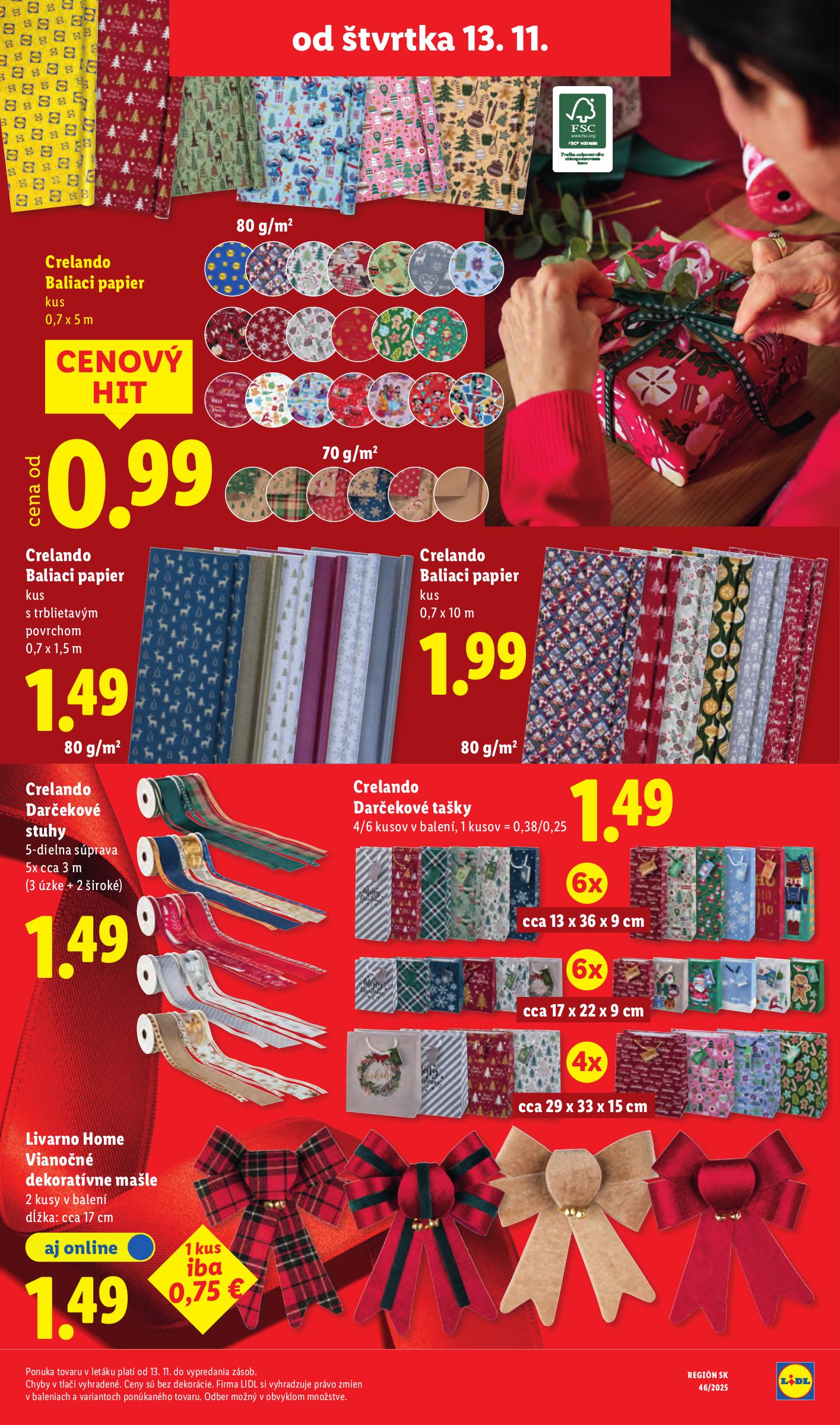 lidl - Leták Lidl platný od 13.11. do 16.11. - page: 44