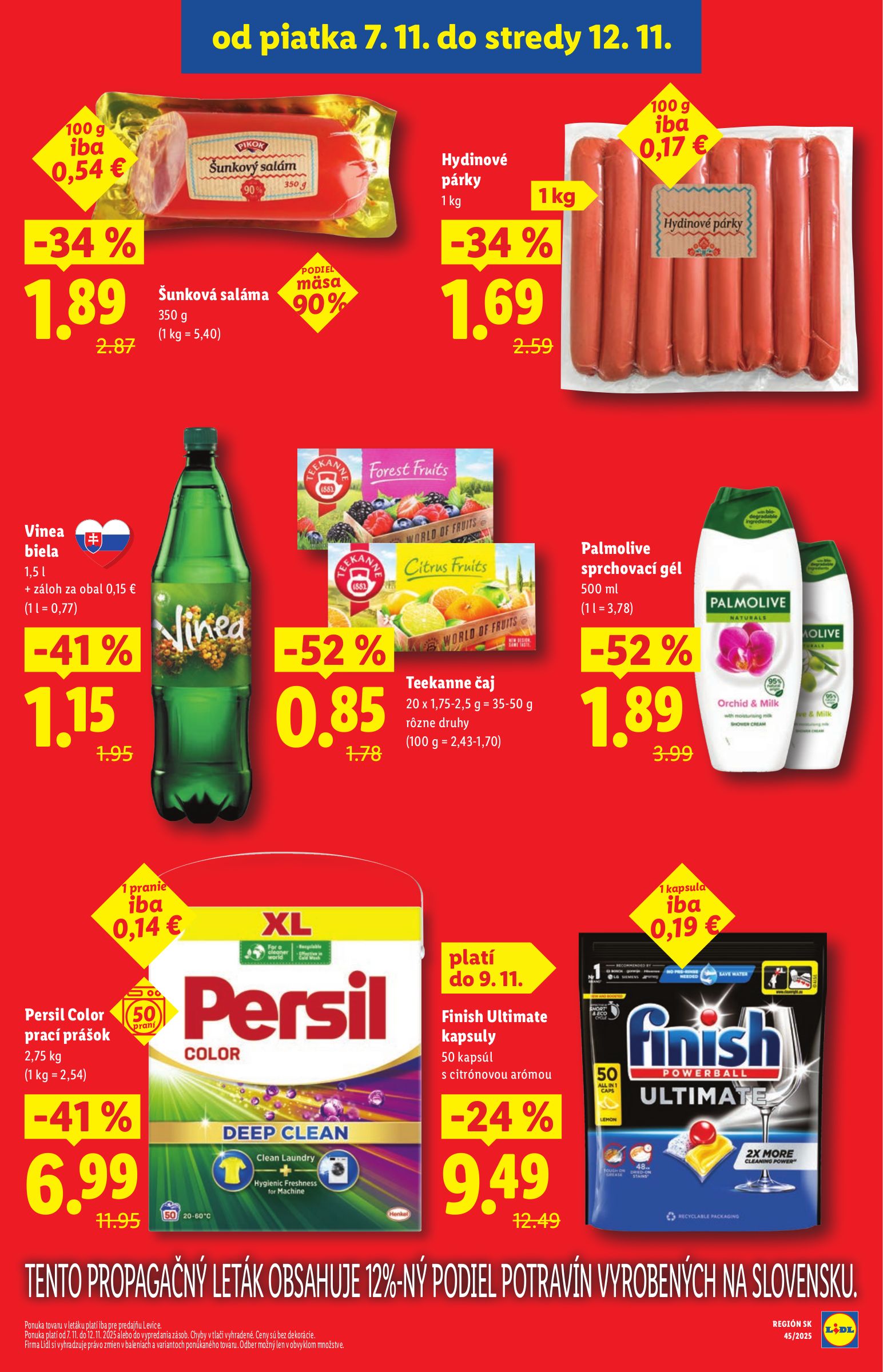 lidl - Leták Lidl - Extra akcie pre vybrané predajne platný od 10.11. do 16.11. - page: 3