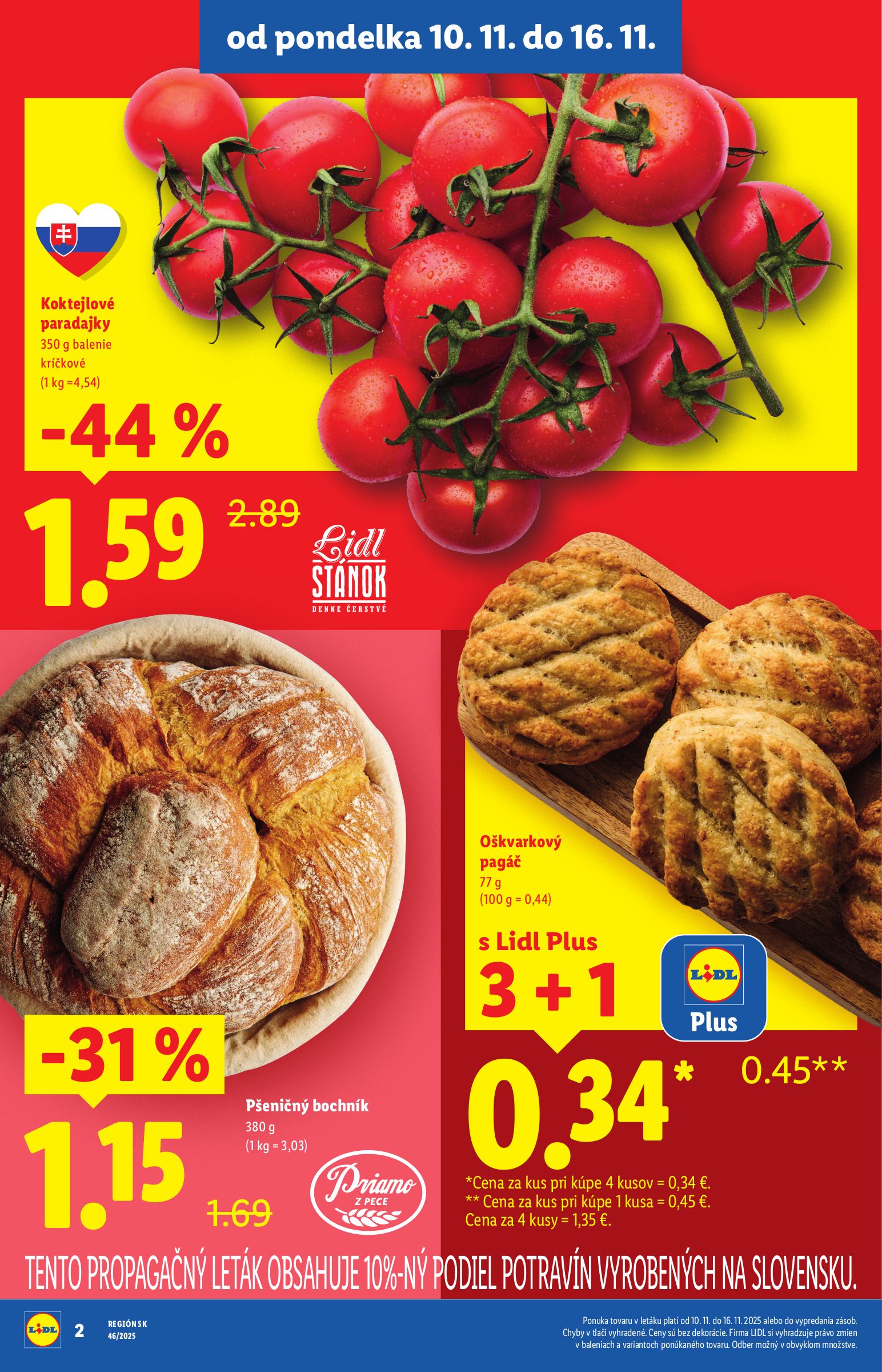 lidl - Leták Lidl - Extra akcie pre vybrané predajne platný od 10.11. do 16.11. - page: 4