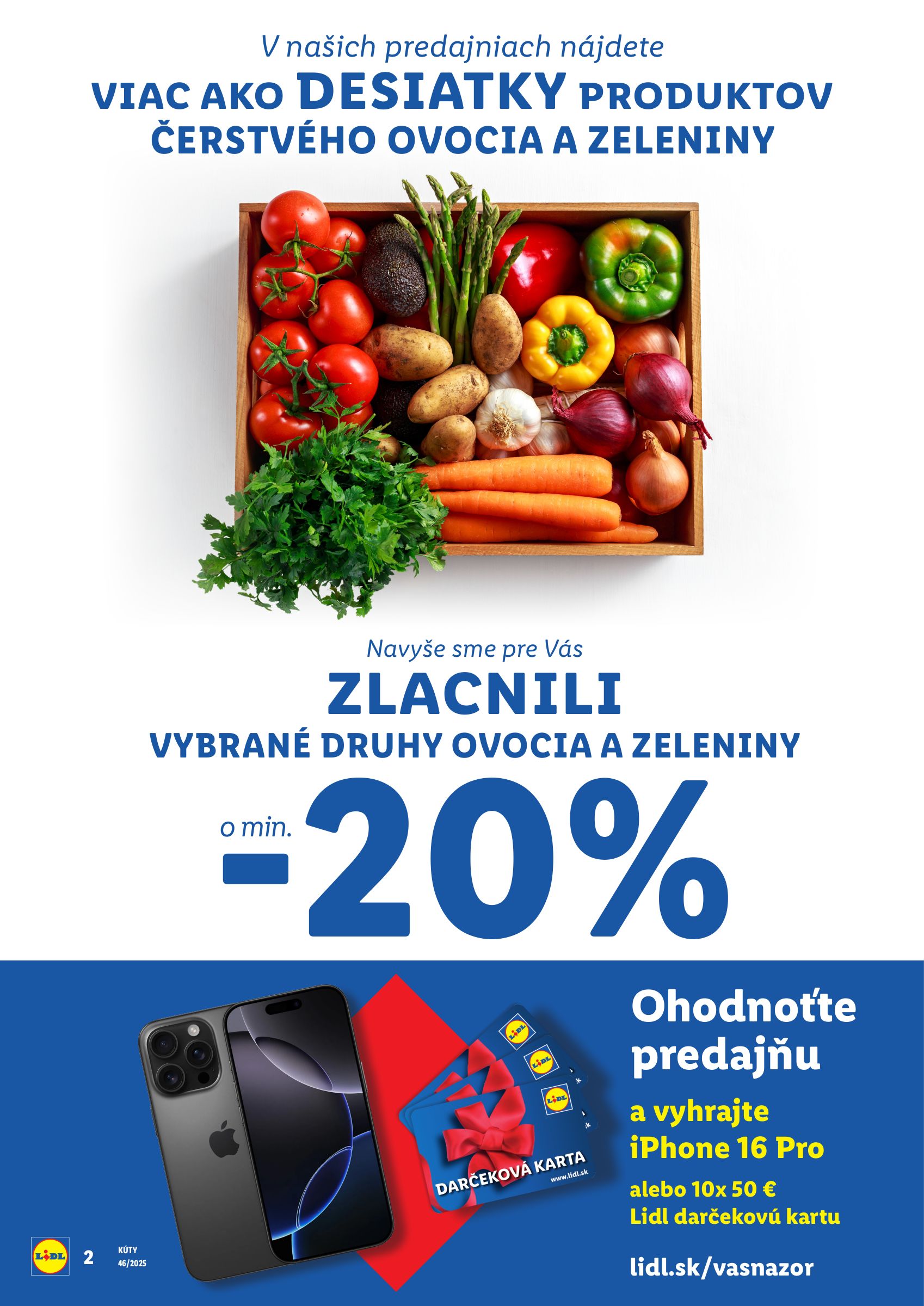 lidl - Leták Lidl - Nová predajňa v Kútoch platný od 10.11. do 16.11. - page: 2