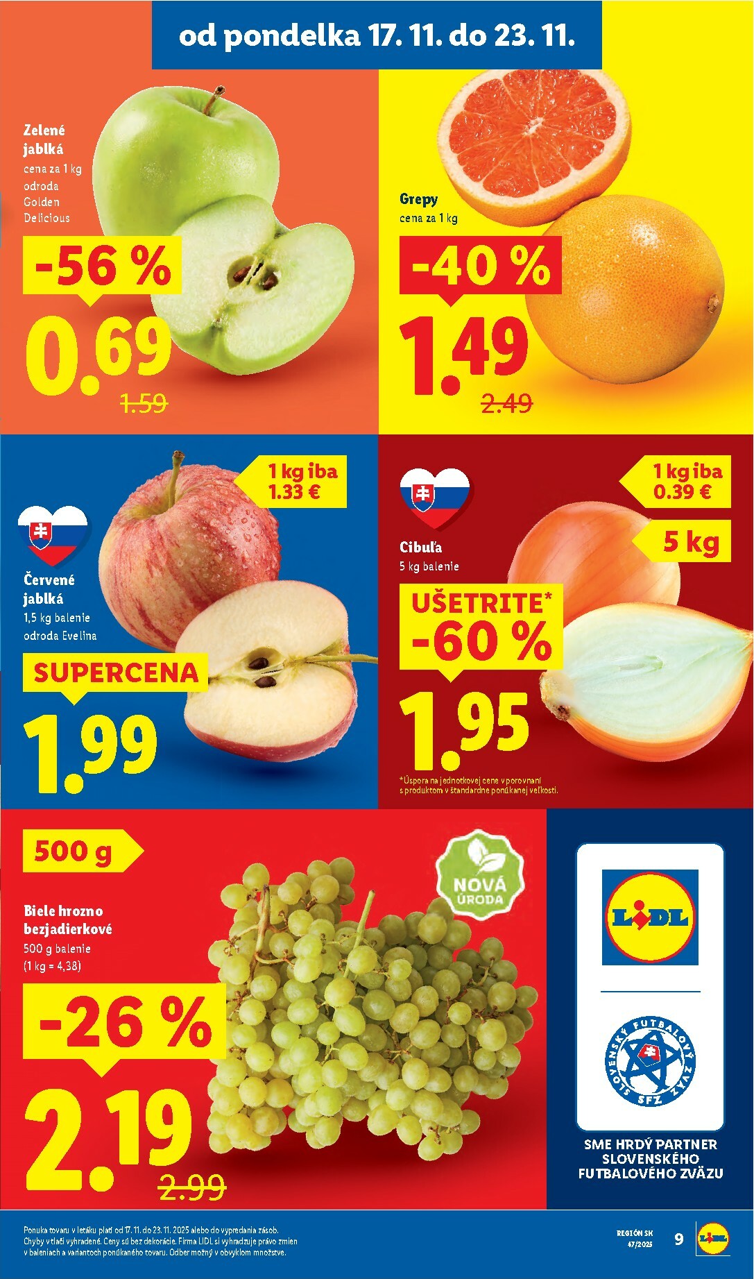 lidl - Leták Lidl platný od 17.11. do 23.11. - page: 9