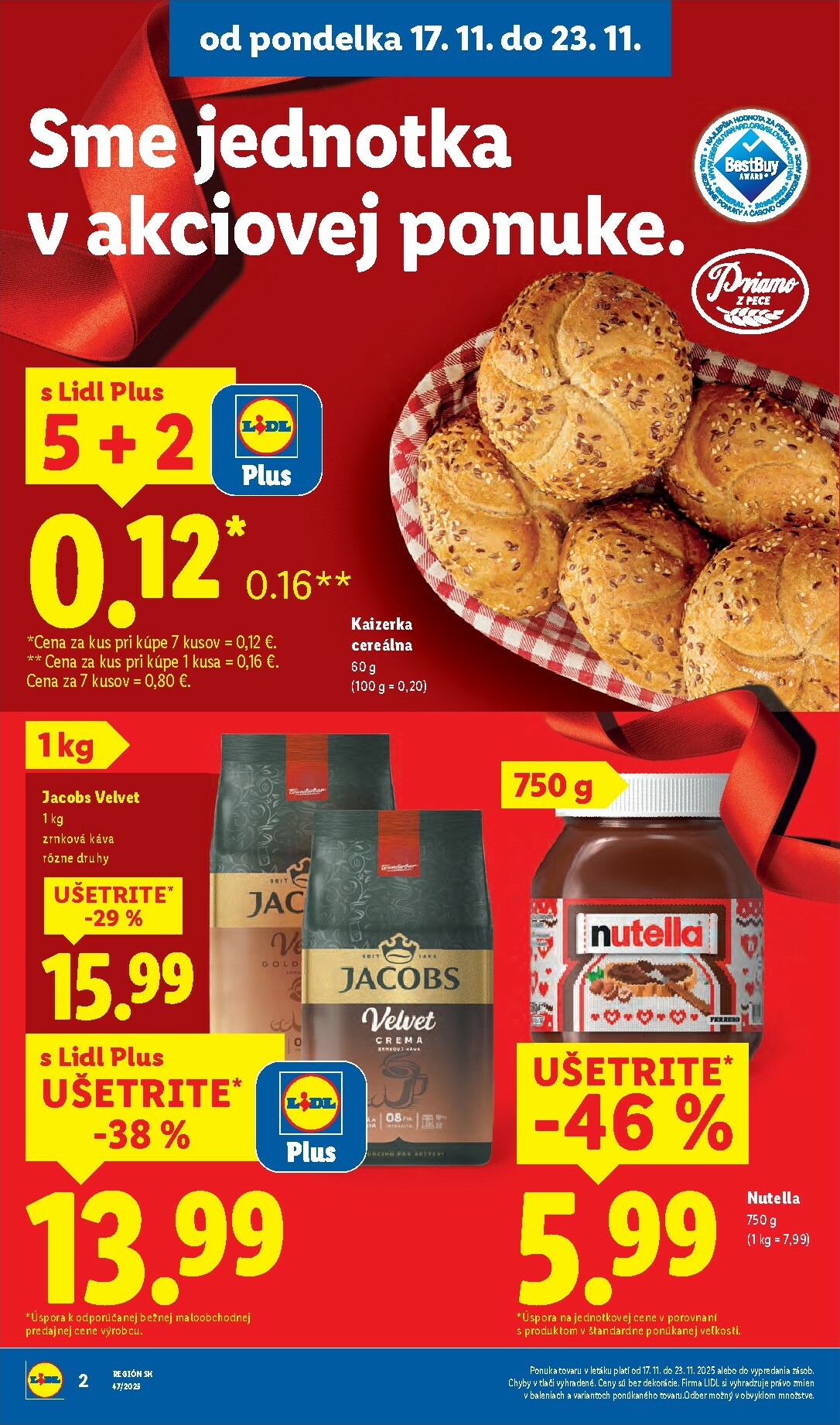 lidl - Leták Lidl platný od 17.11. do 23.11. - page: 2
