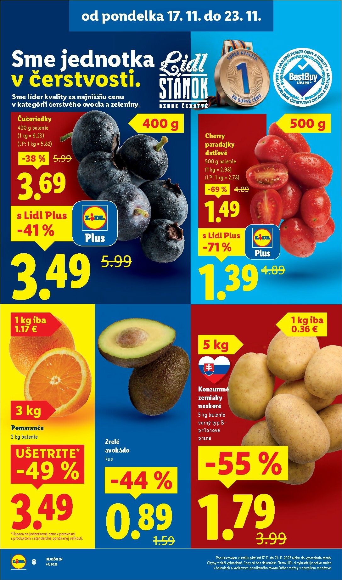 lidl - Leták Lidl platný od 17.11. do 23.11. - page: 8
