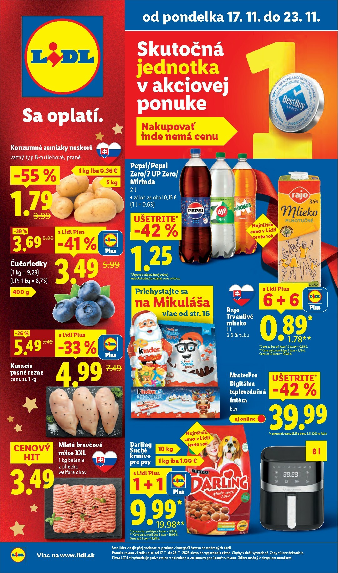 lidl - Leták Lidl platný od 17.11. do 23.11.