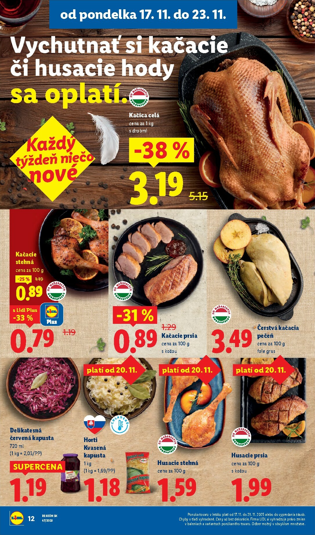 lidl - Leták Lidl platný od 17.11. do 23.11. - page: 12