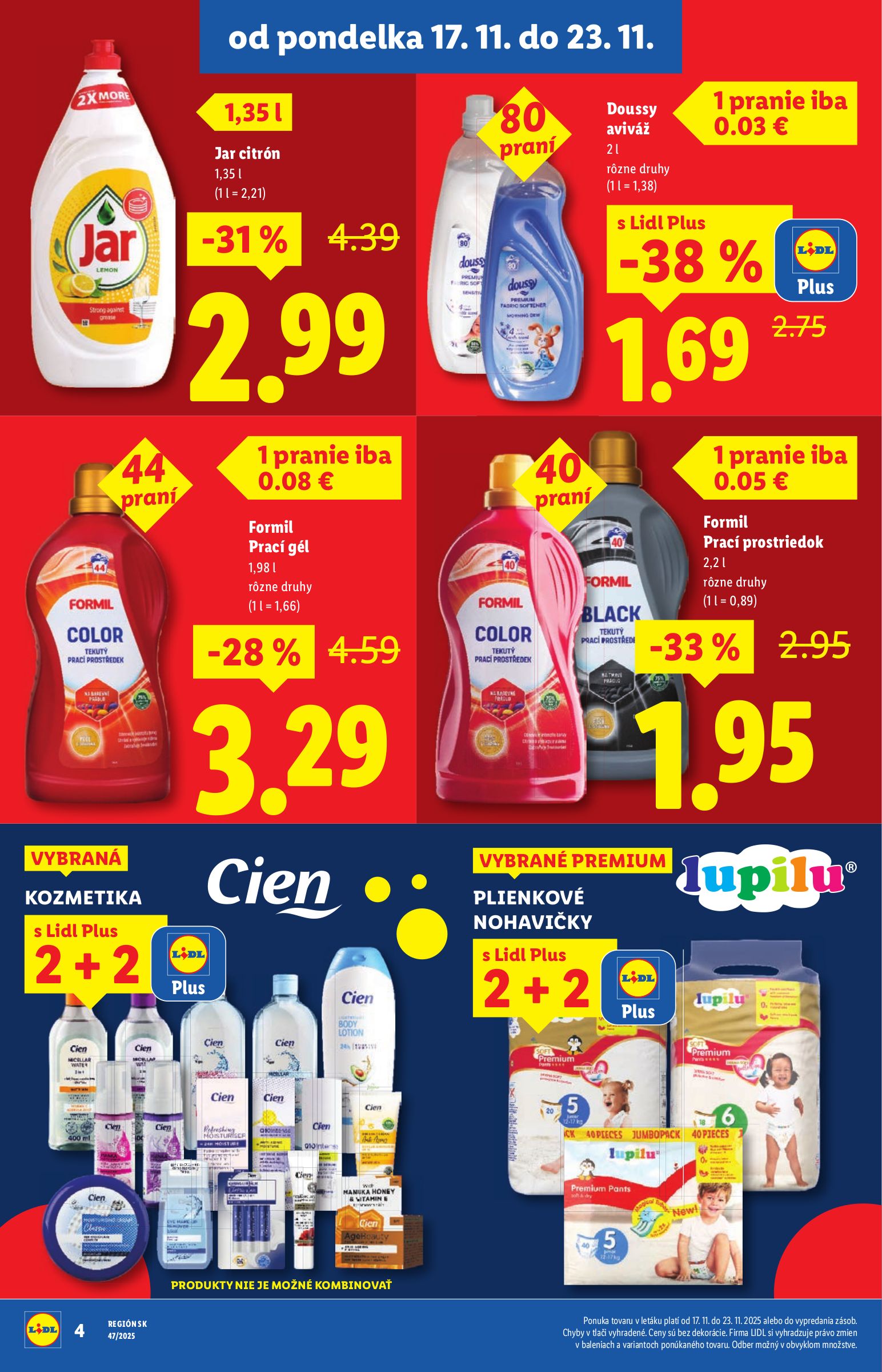 lidl - Leták Lidl - Extra akcie pre vybrané predajne platný od 17.11. do 23.11. - page: 4