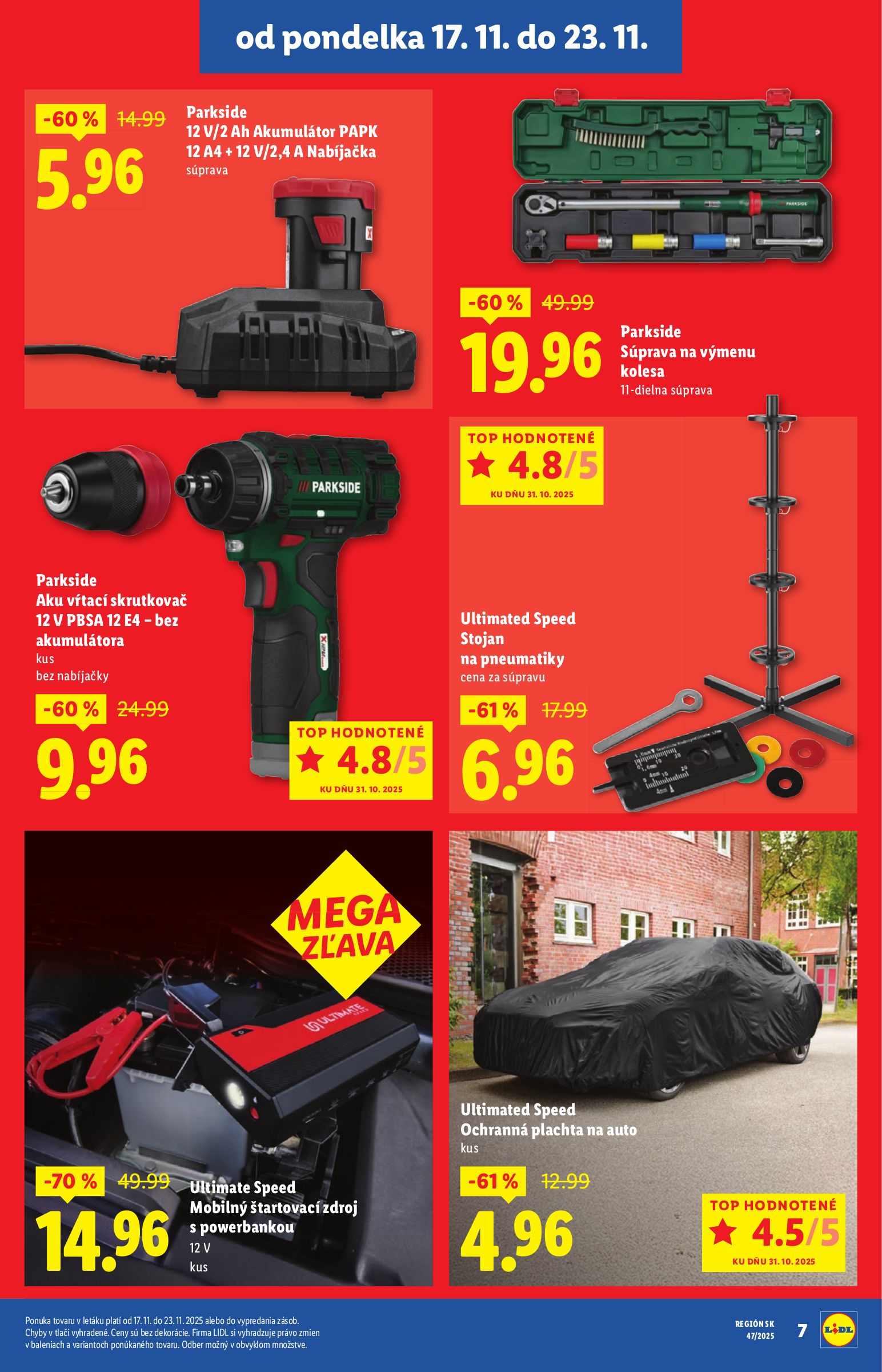 lidl - Leták Lidl - Extra akcie pre vybrané predajne platný od 17.11. do 23.11. - page: 9