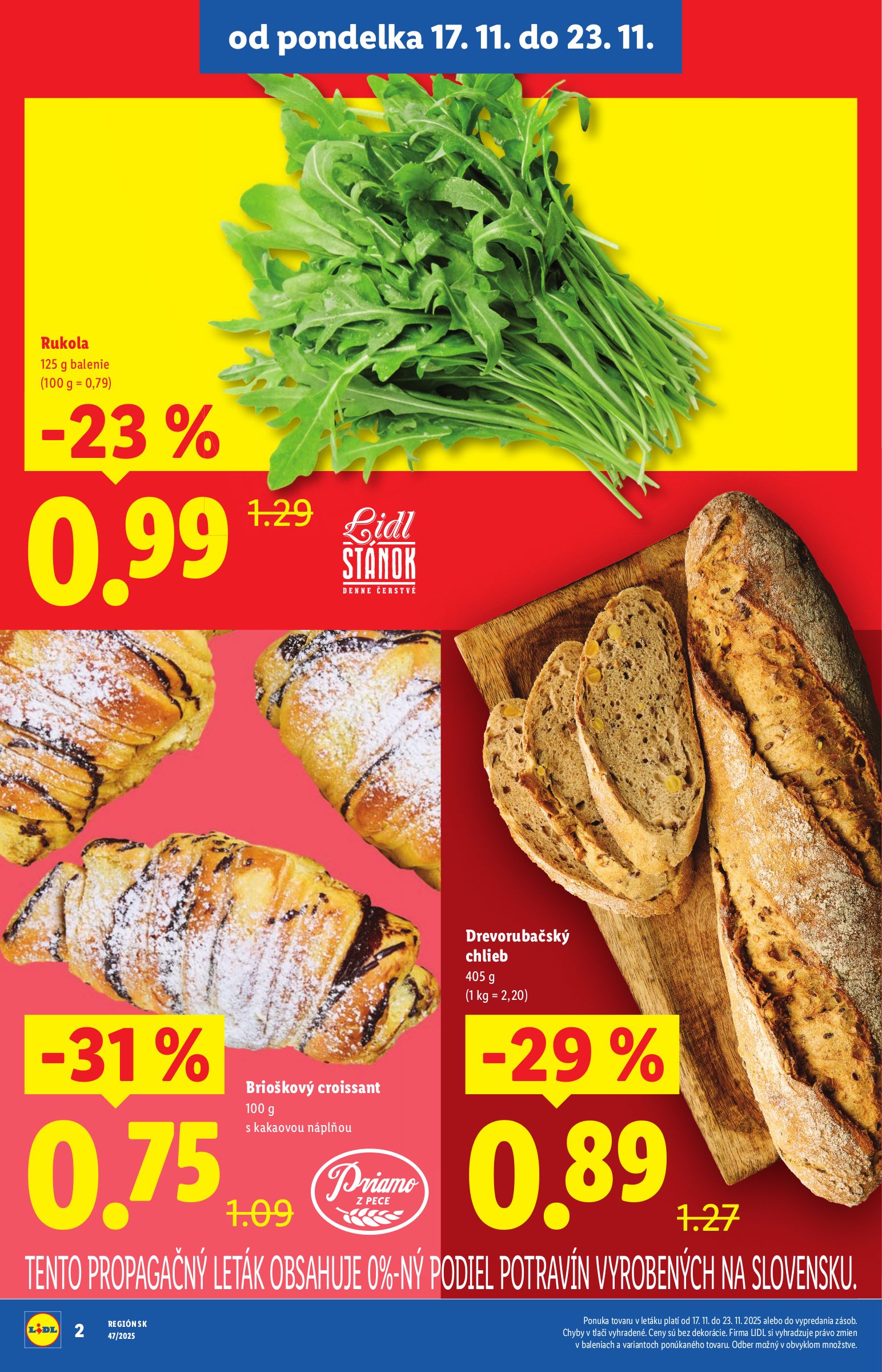 lidl - Leták Lidl - Extra akcie pre vybrané predajne platný od 17.11. do 23.11. - page: 2