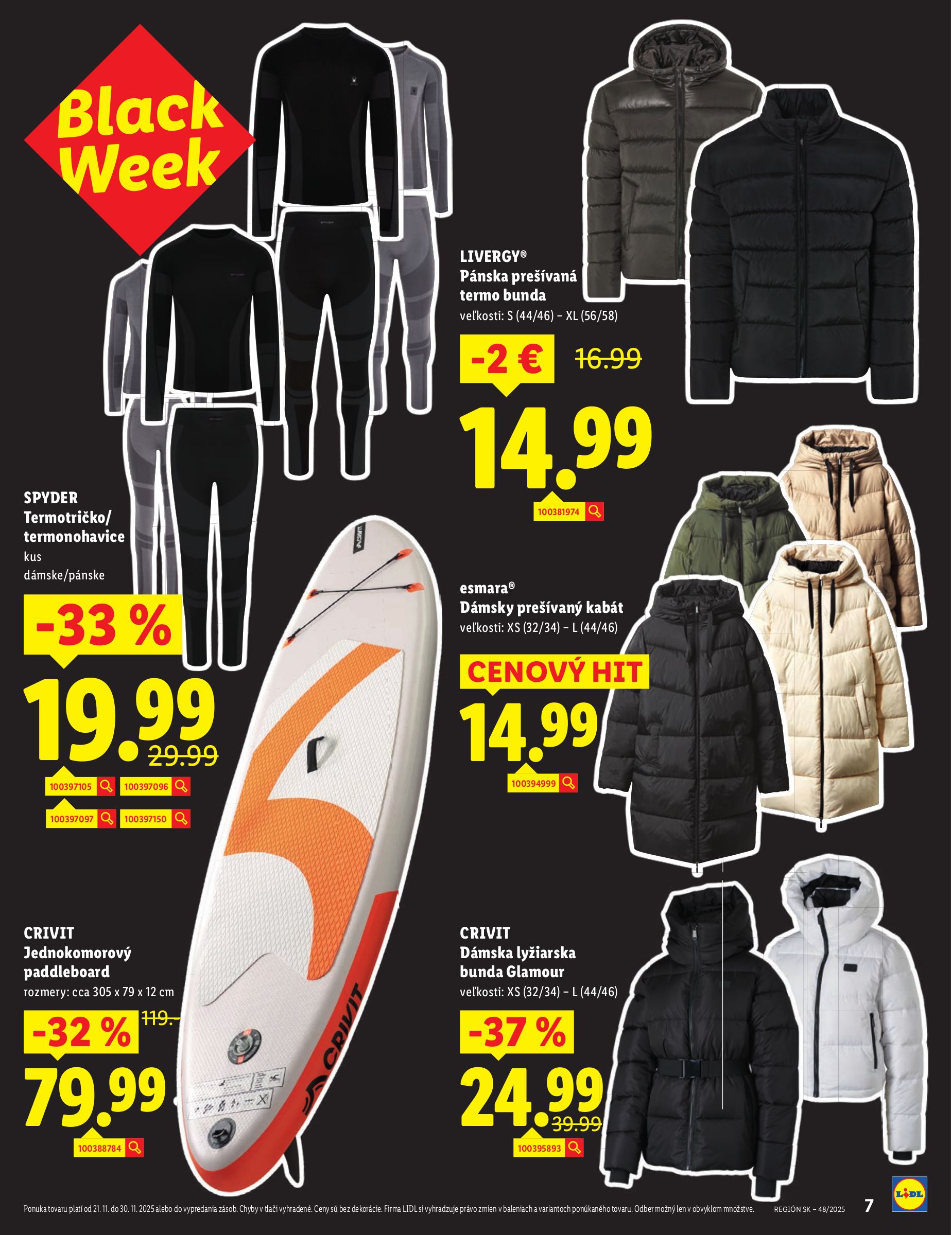 lidl - Leták Lidl - Black Week platný od 21.11. do 30.11. - page: 7
