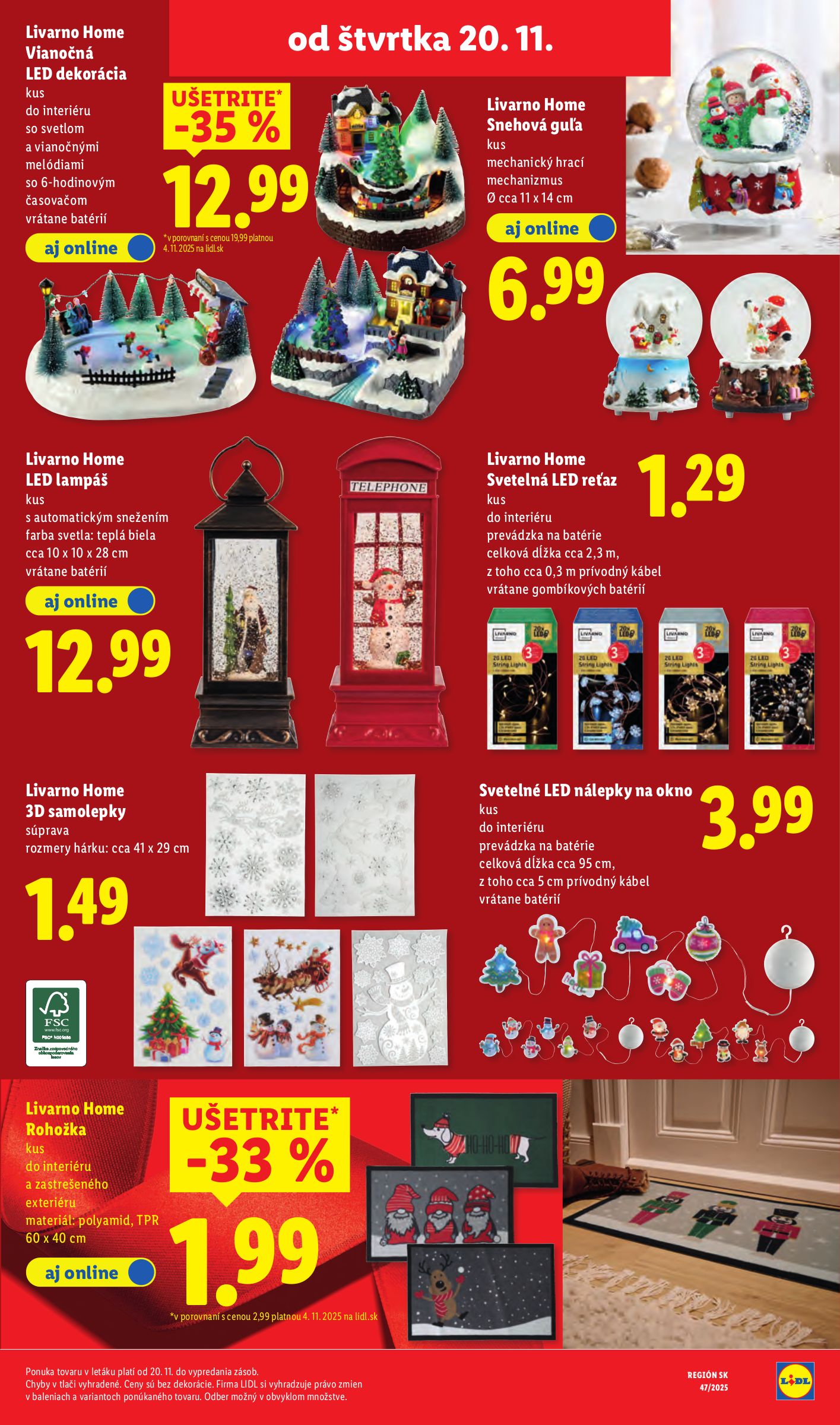 lidl - Leták Lidl platný od 20.11. do 23.11. - page: 39