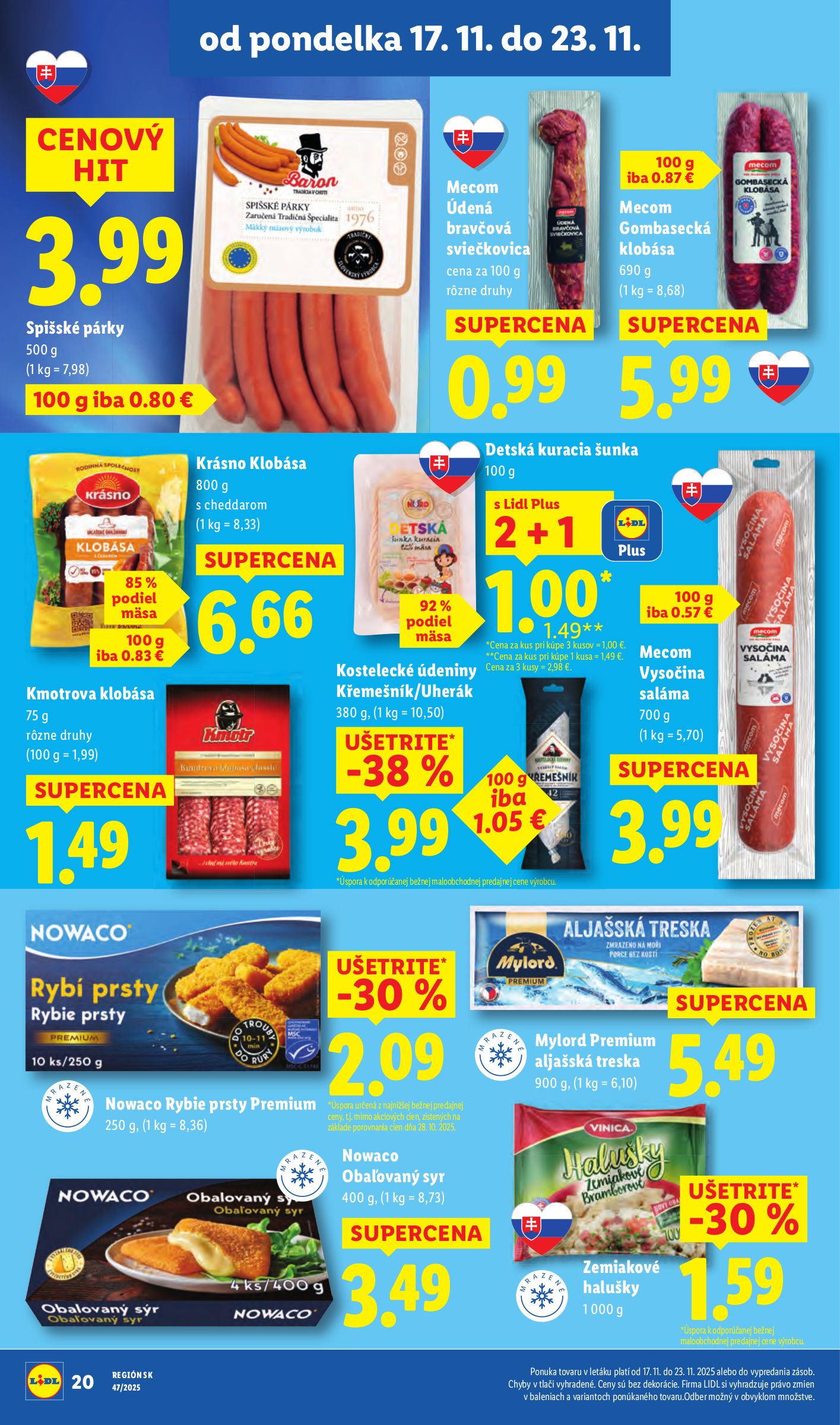 lidl - Leták Lidl platný od 20.11. do 23.11. - page: 74