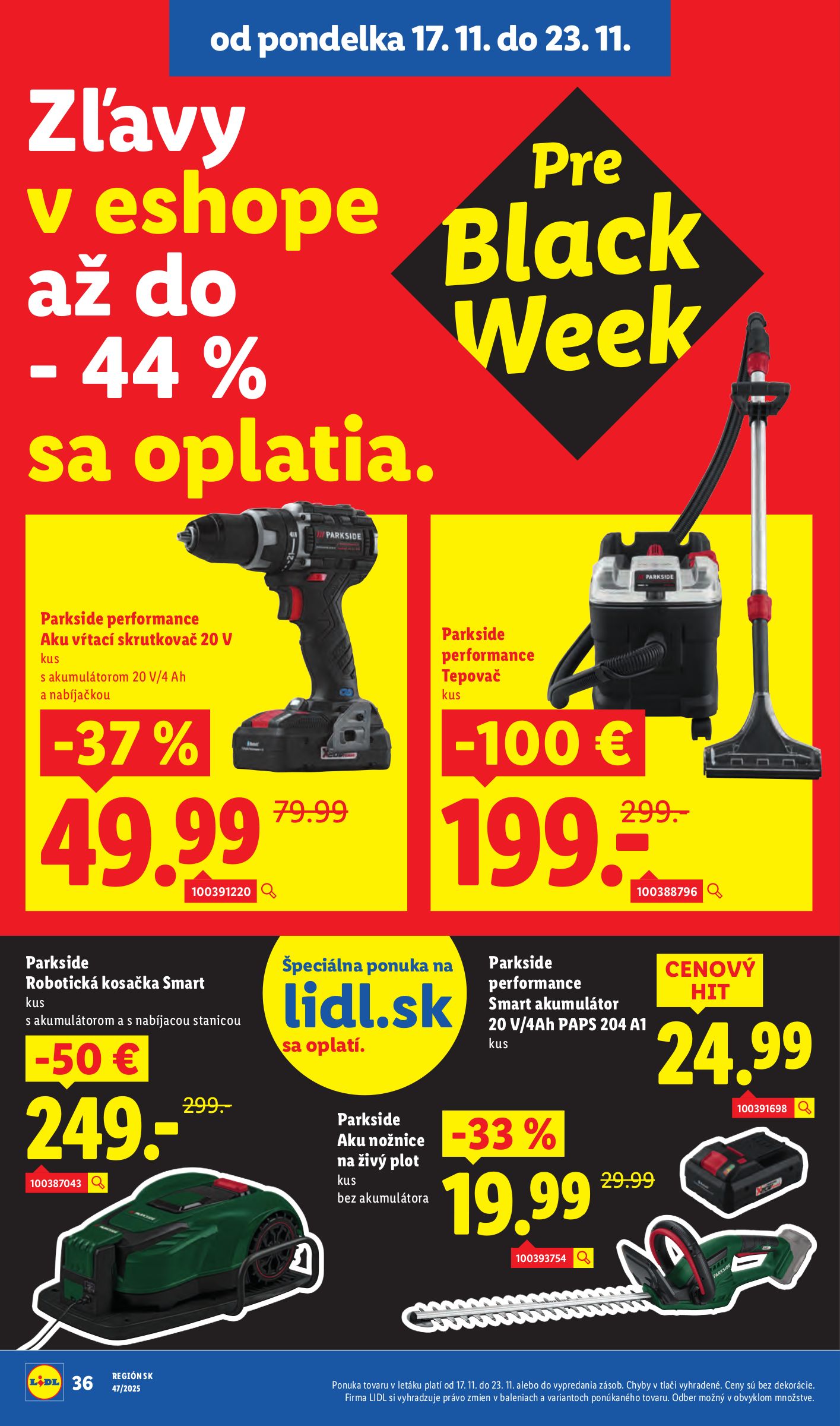 lidl - Leták Lidl platný od 20.11. do 23.11. - page: 92